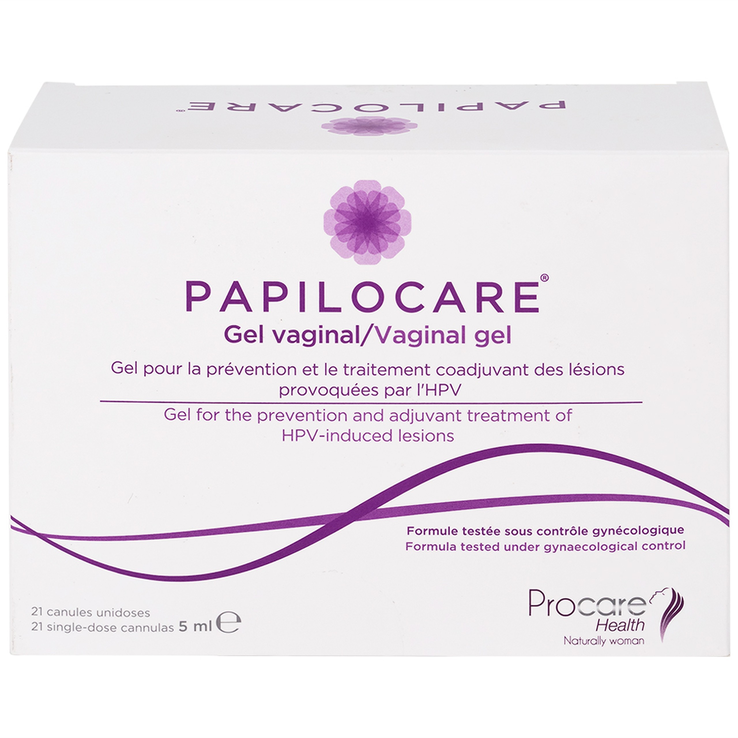 Gel phụ khoa Papilocare Procare Health (21 tuýp) phòng ngừa và điều trị tổn thương do HPV
