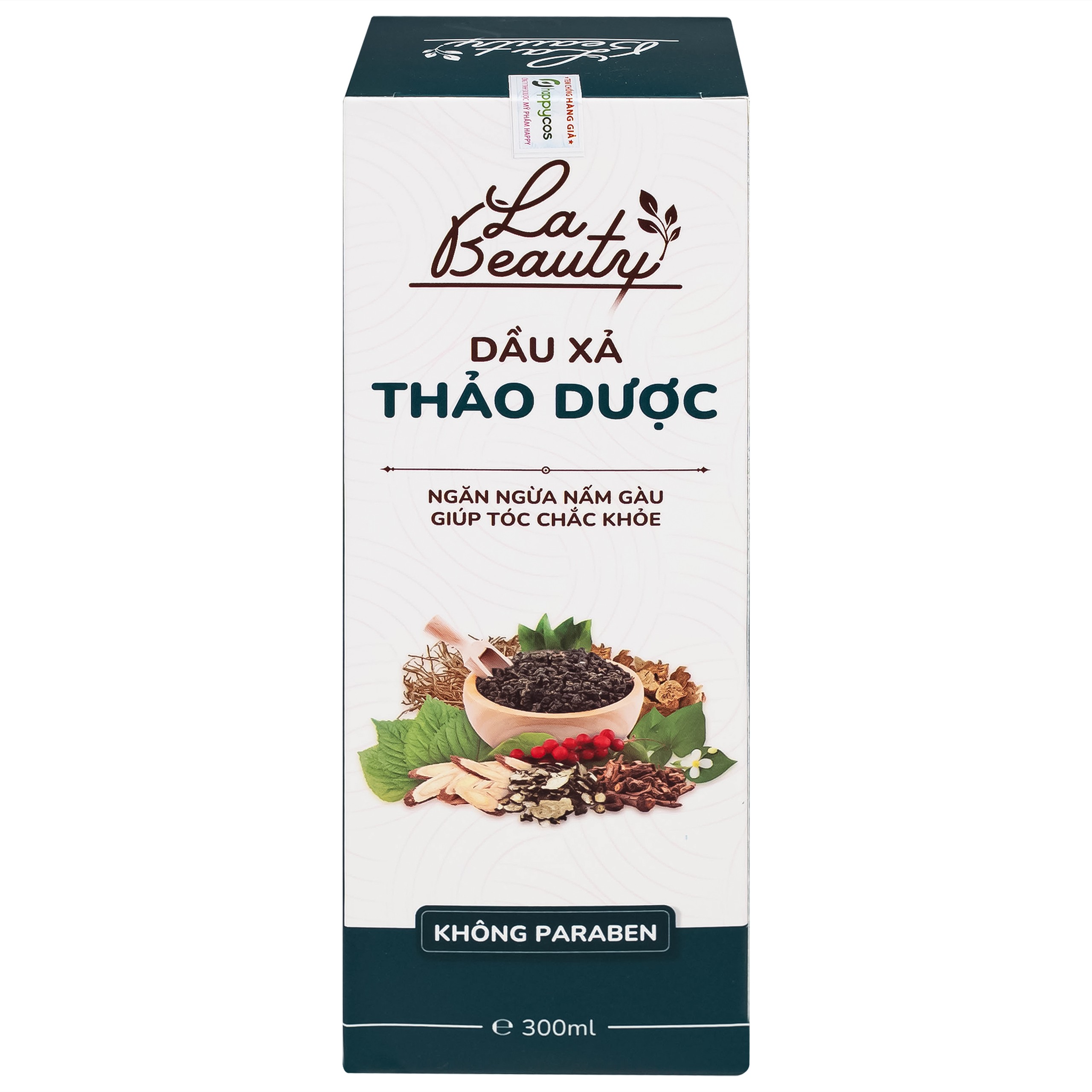 Dầu xả Thảo Dược La Beauty nuôi dưỡng da đầu, cho tóc suôn mượt (300ml)
