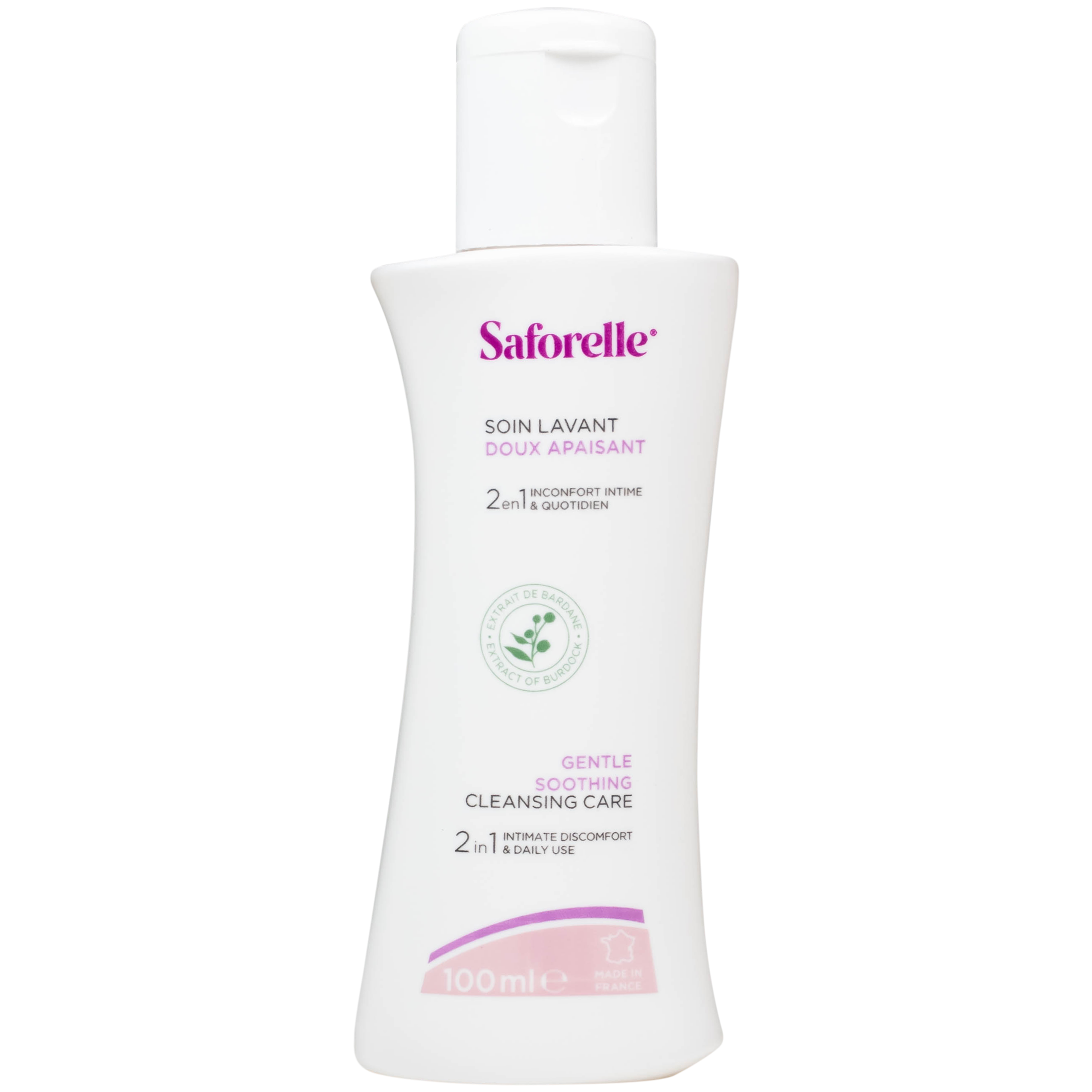 Dung dịch vệ sinh phụ nữ Saforelle Soin Lavant Doux Apaisant 100ml