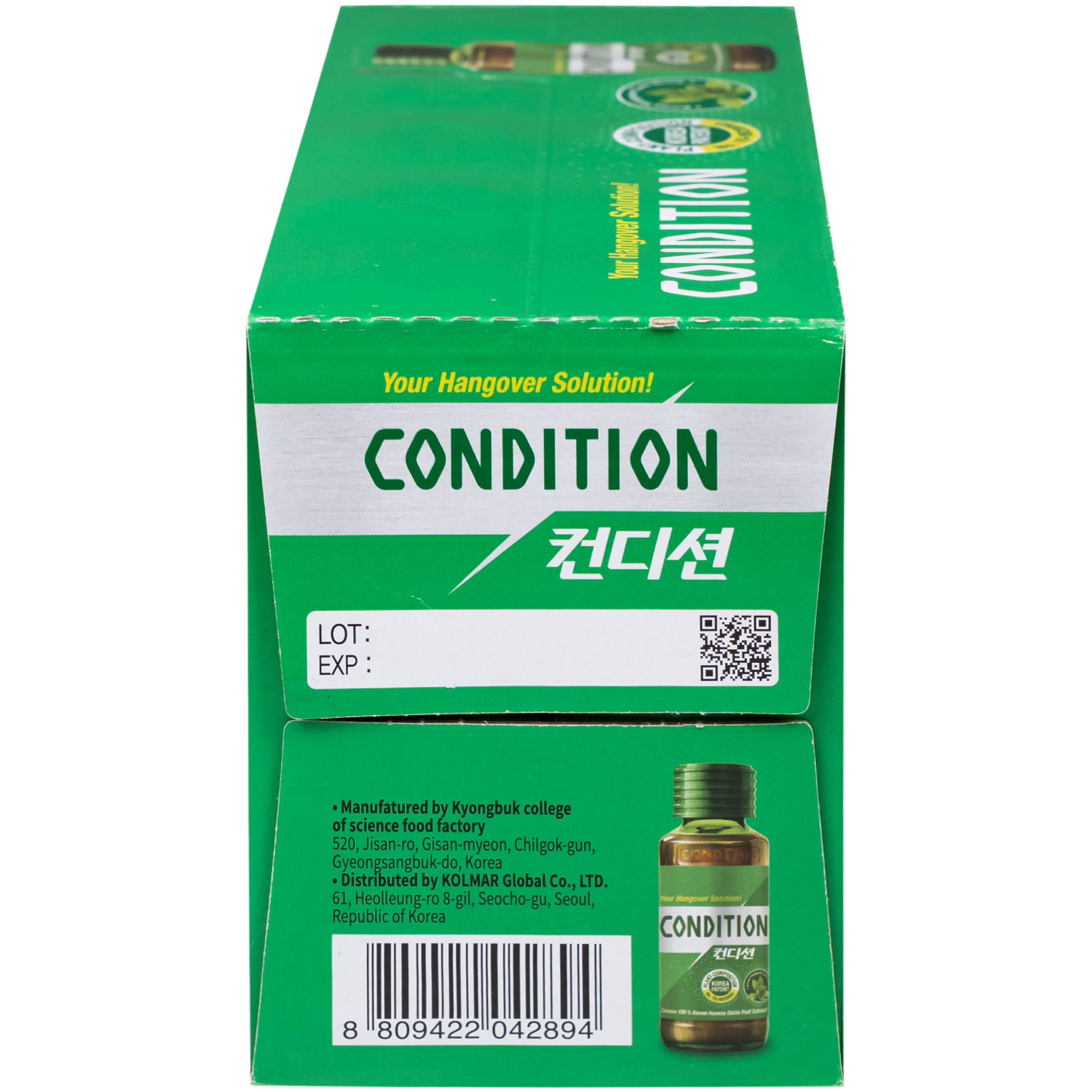 Thực phẩm bảo vệ sức khỏe Condition hỗ trợ giải độc gan, giải rượu (100ml)