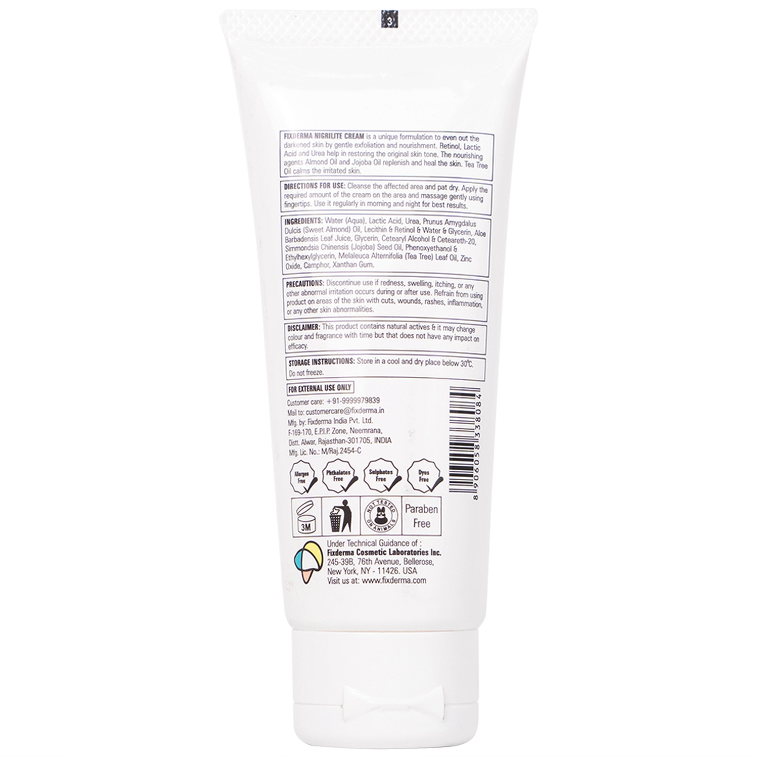 Kem bôi Fixderma Nigrilite làm mờ vết thâm cơ thể (50g)