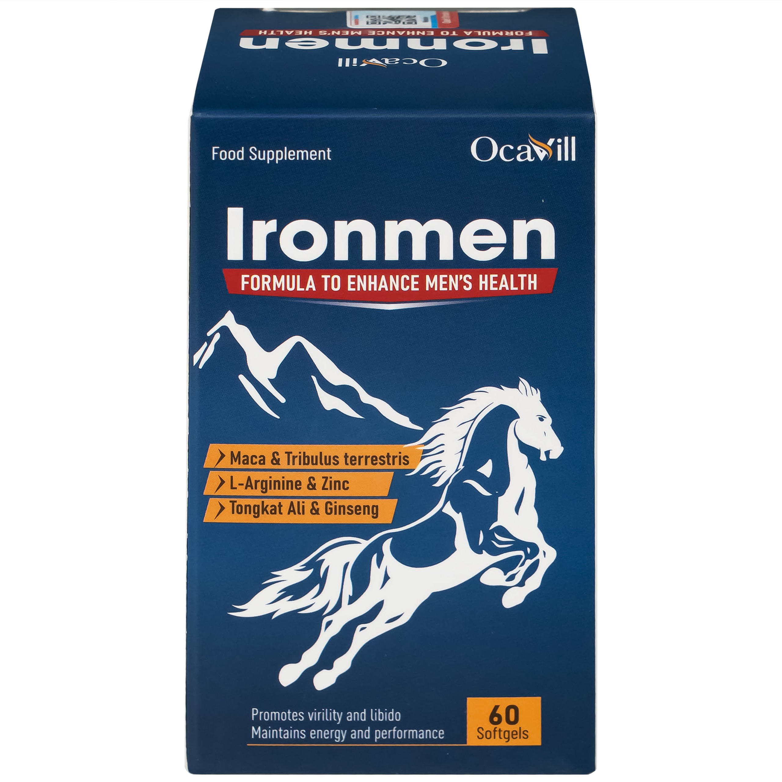 Viên uống Ironmen Ocavill hỗ trợ tăng cường sinh lý nam giới (60 viên)