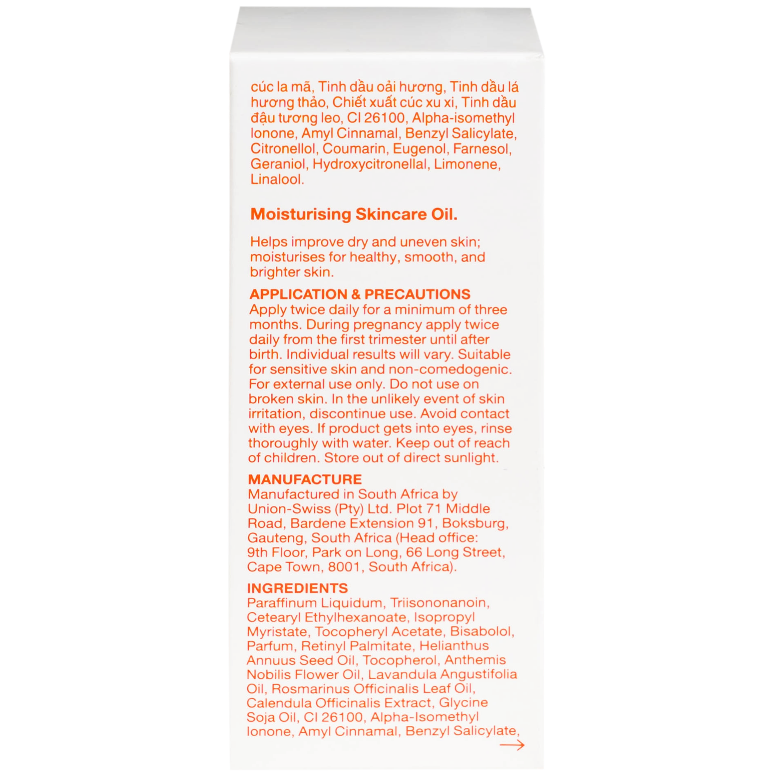 Dầu dưỡng da Bio-Oil Specialist Skincare Oil chăm sóc da bị sẹo, vết rạn, da không đều màu (60ml)