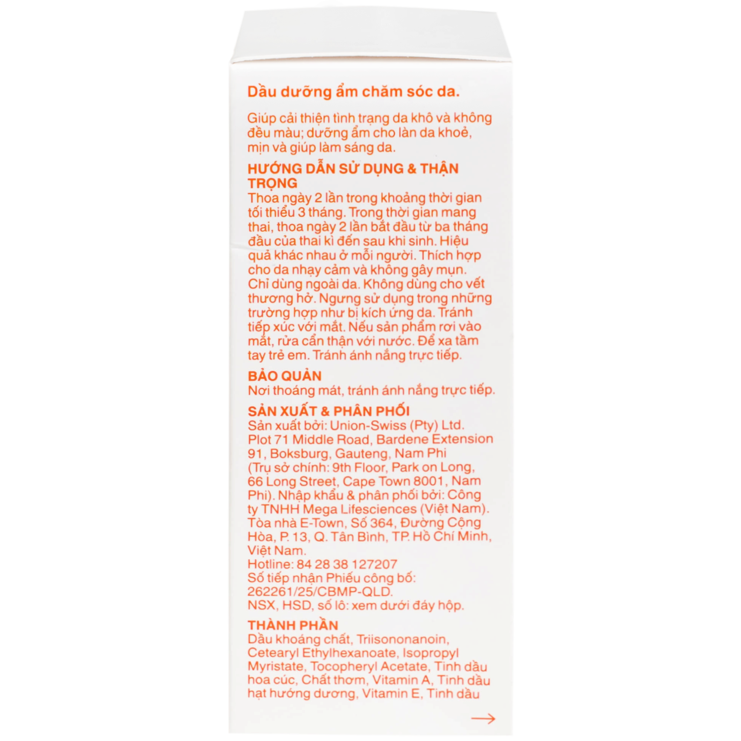 Dầu dưỡng da Bio-Oil Specialist Skincare Oil chăm sóc da bị sẹo, vết rạn, da không đều màu (60ml)