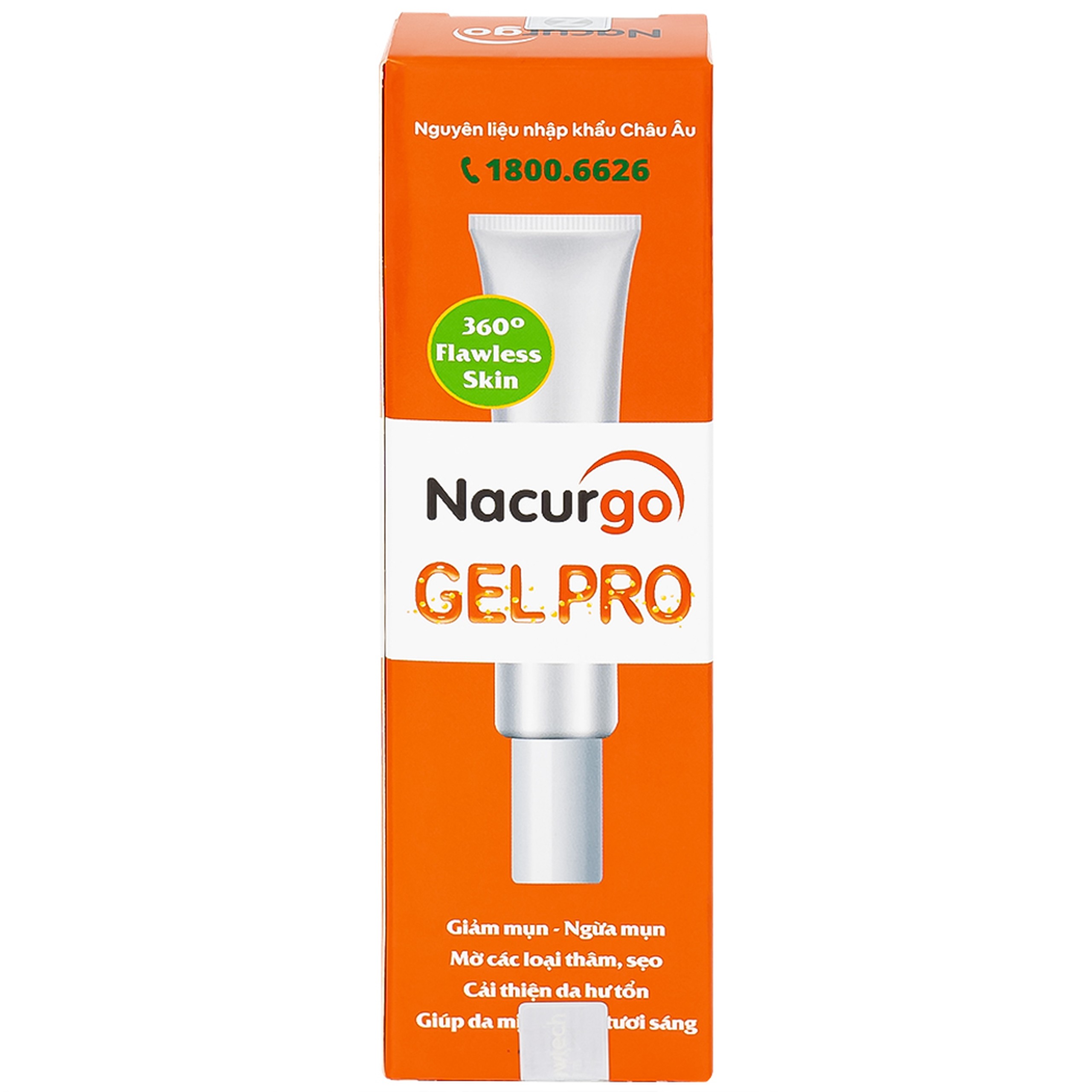 Gel bôi Nacurgo Gelpro giảm thâm sẹo (20g)