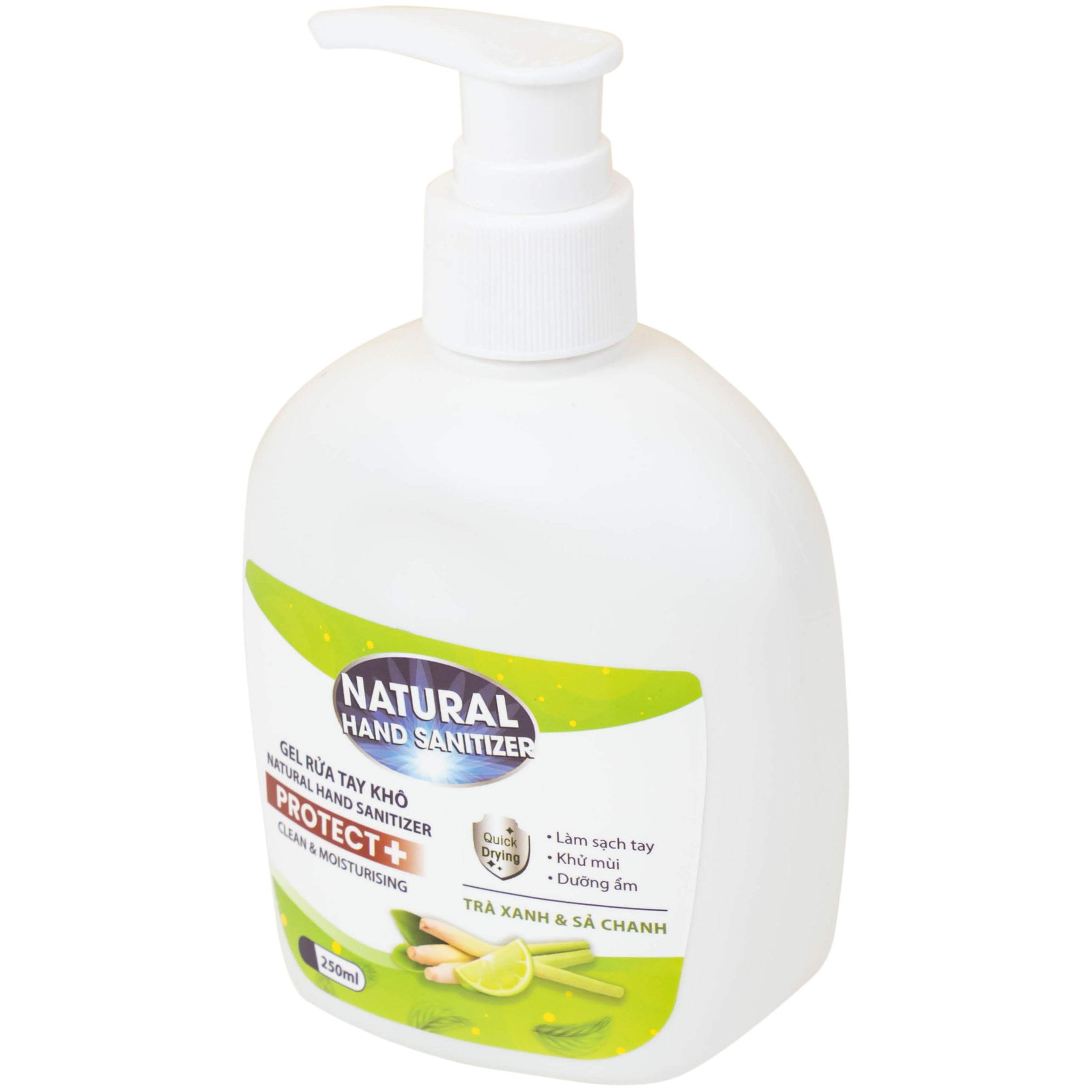 Gel rửa tay khô Natural Hand Sanitizer sát khuẩn, làm sạch tay (250ml)