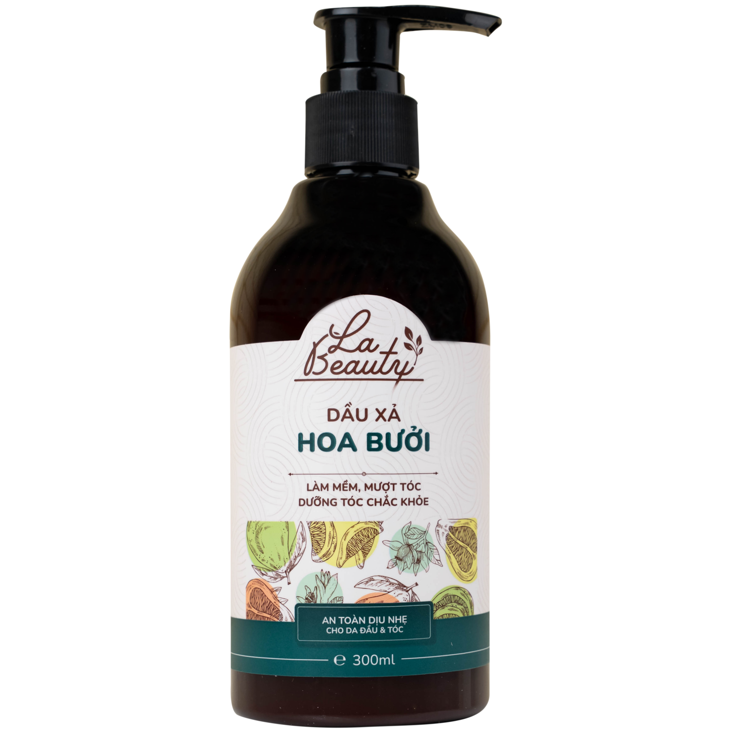 Dầu xả Hoa Bưởi La Beauty mượt tóc và giảm gãy rụng (300ml)
