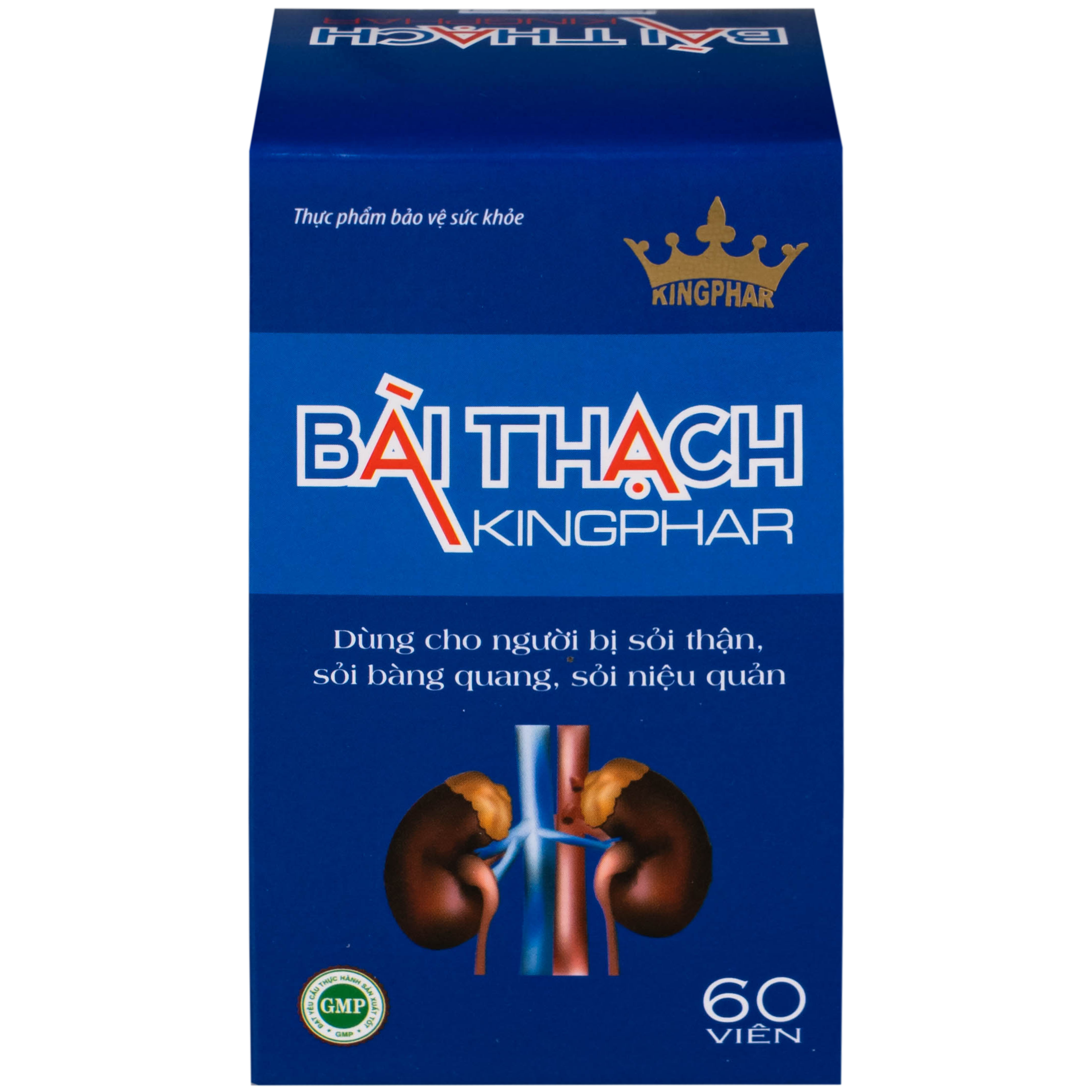 Viên uống Bài Thạch Kingphar lợi tiểu, hỗ trợ giảm nguy cơ viêm đường tiết niệu (60 viên)