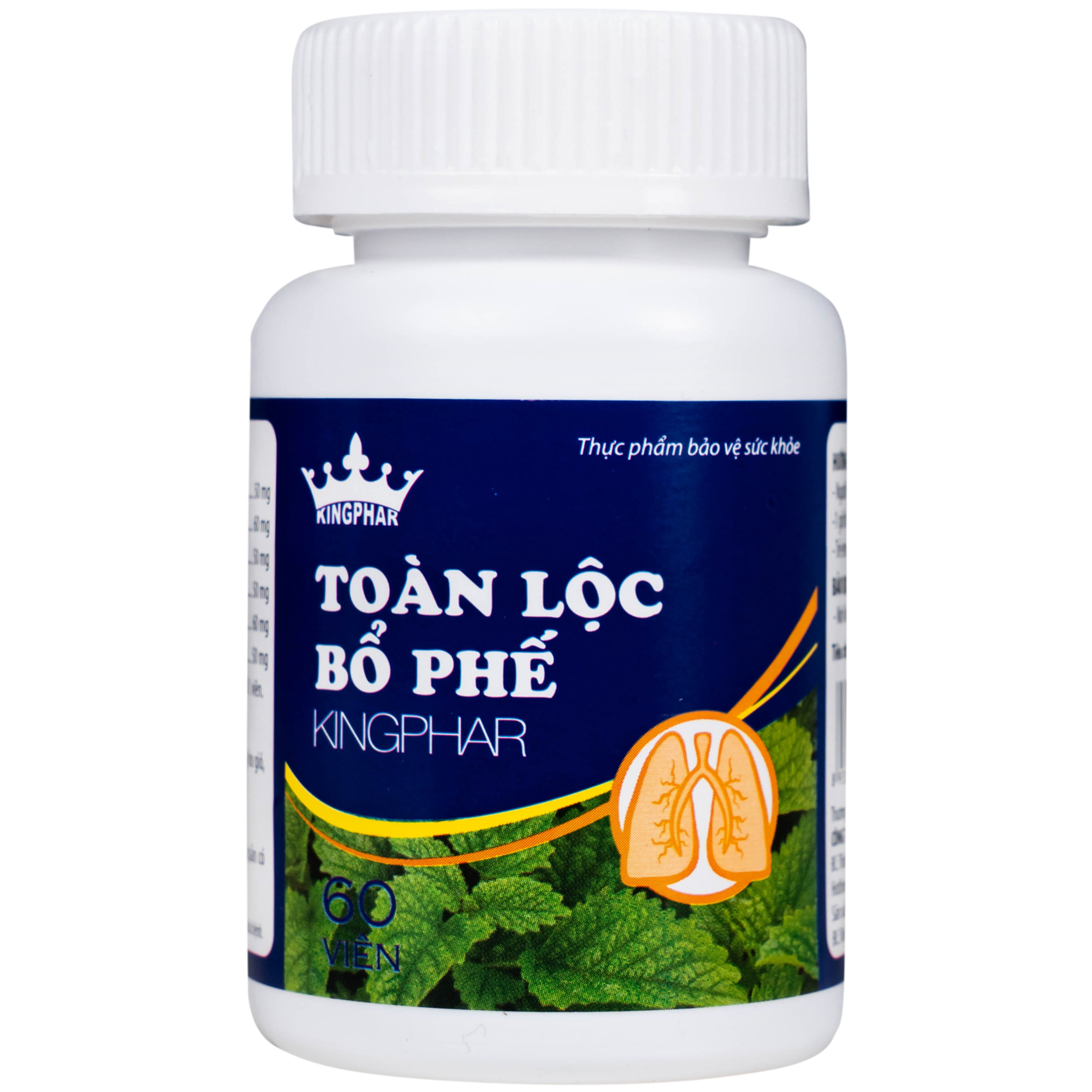 Viên uống Toàn Lộc Bổ Phế Kingphar giúp thanh nhiệt, nhuận phế (60 viên)