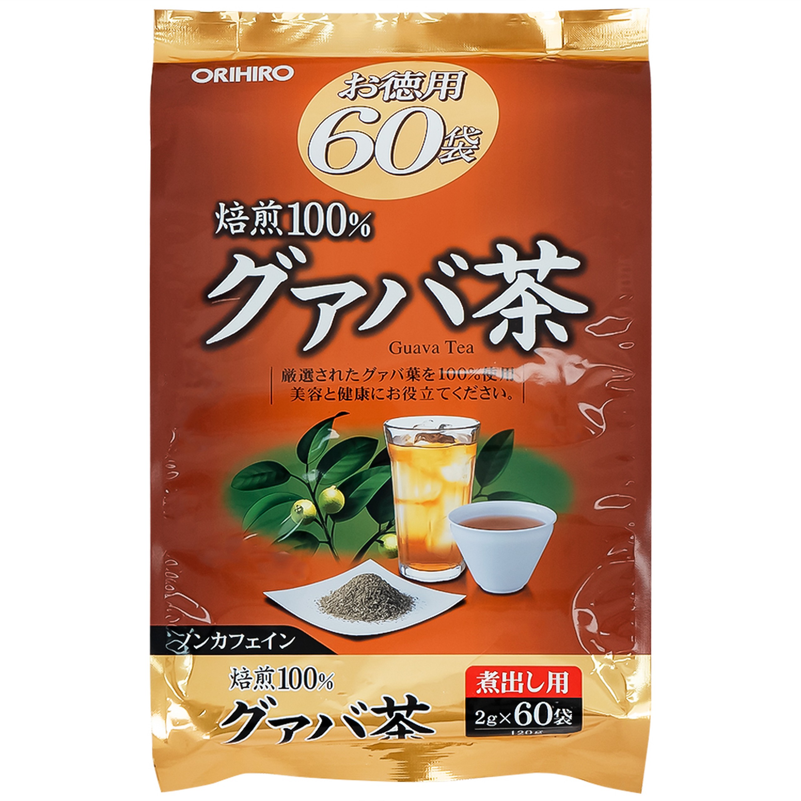 Trà Lá Ổi Orihiro (60 túi lọc x 2g)