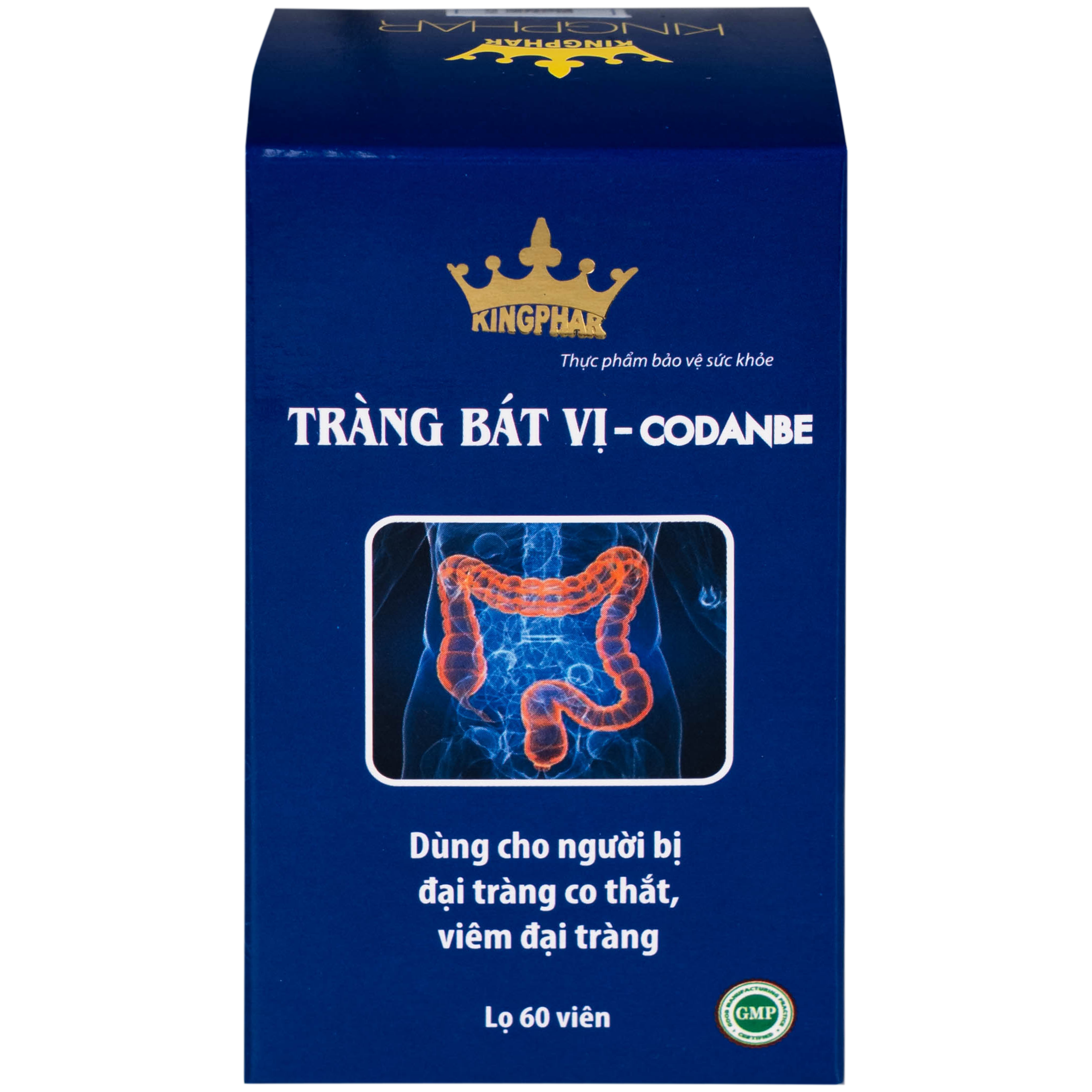 Viên uống hỗ trợ tăng cường tiêu hóa cho người viêm đại tràng Tràng Bát Vị-Codanbe Kingphar (60 viên)