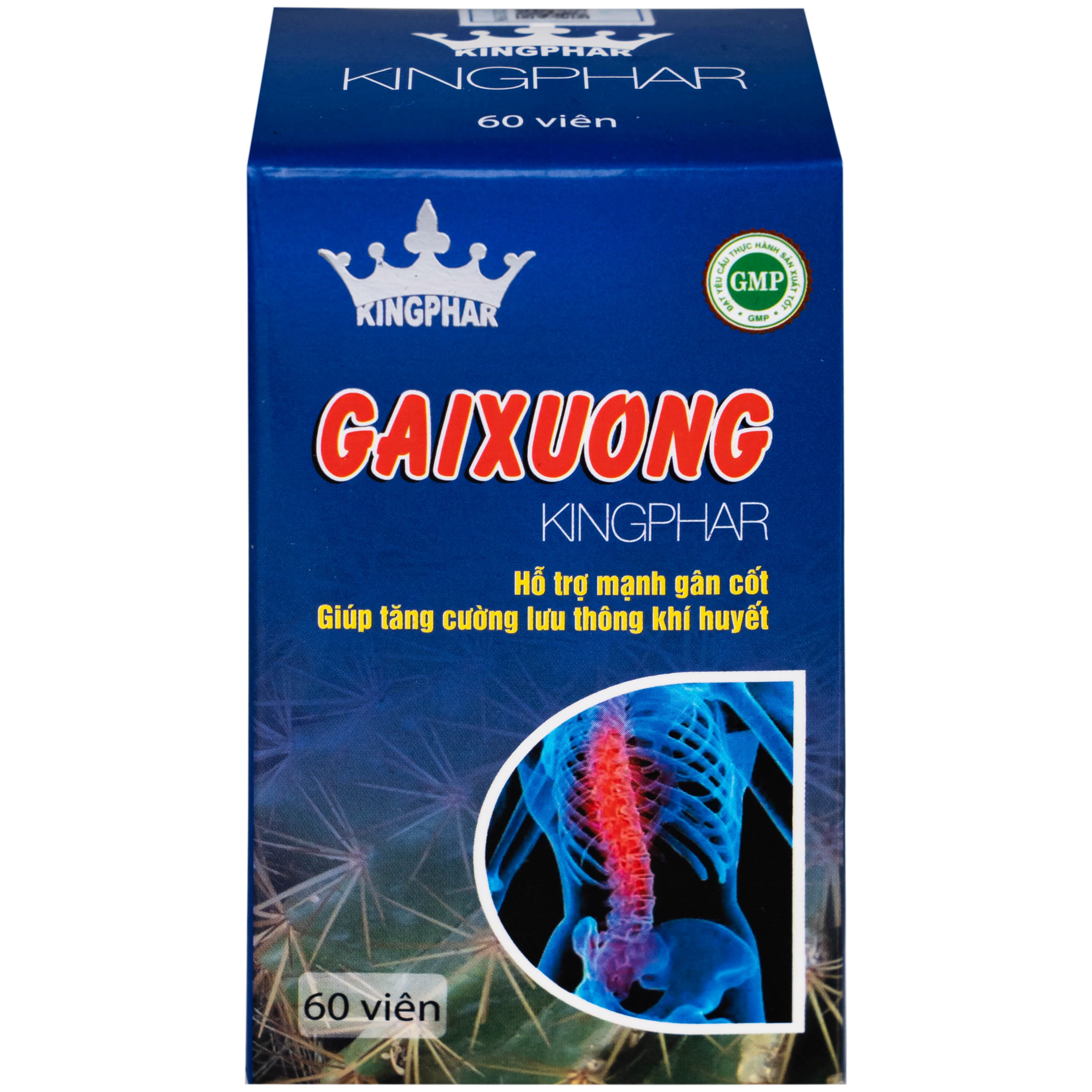 Viên uống Gai Xương Kingphar hoạt huyết, tăng cường lưu thông khí huyết (60 viên)