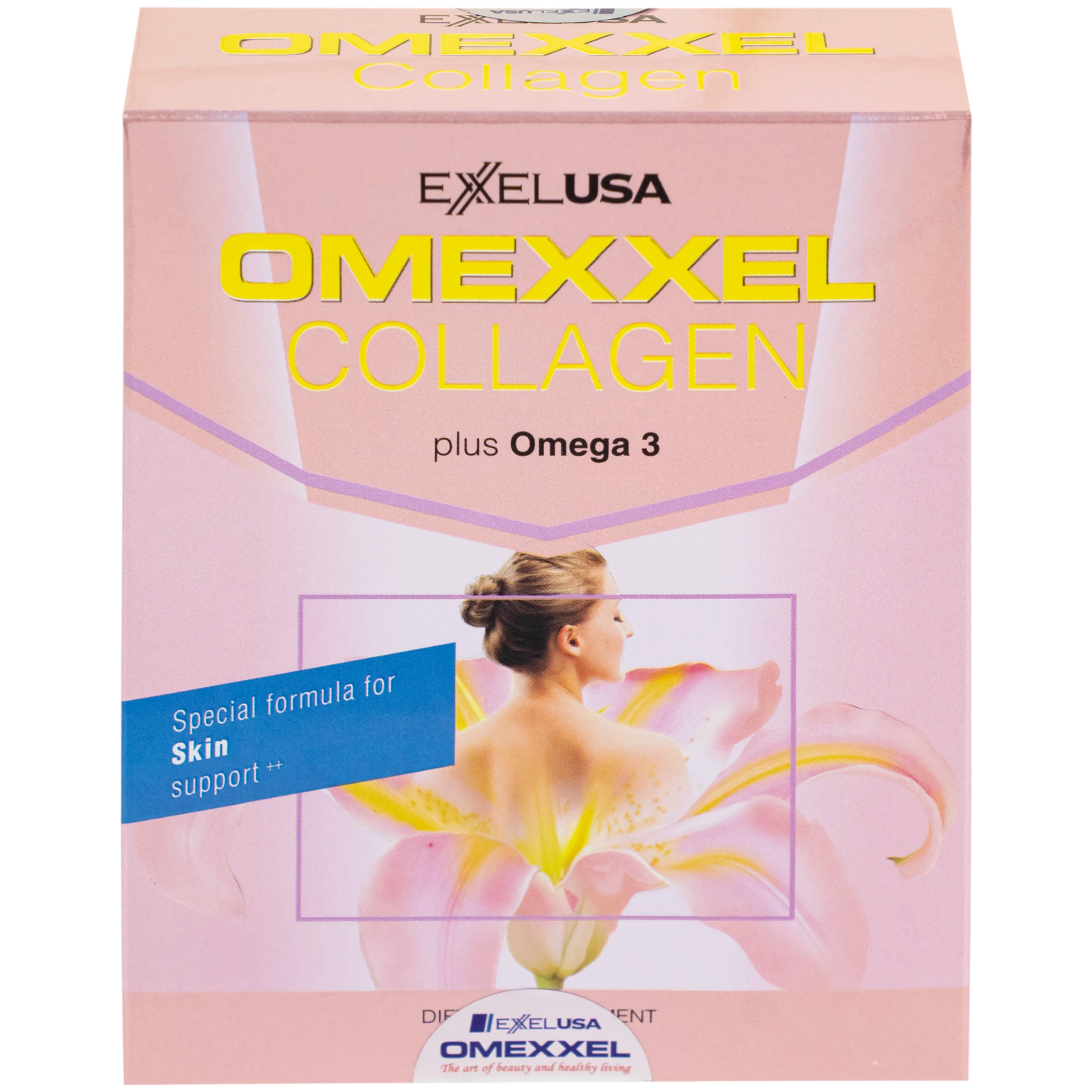 Thực phẩm bảo vệ sức khoẻ Omexxel Collagen giúp làm chậm quá trình lão hóa da (3 vỉ x 10 viên)