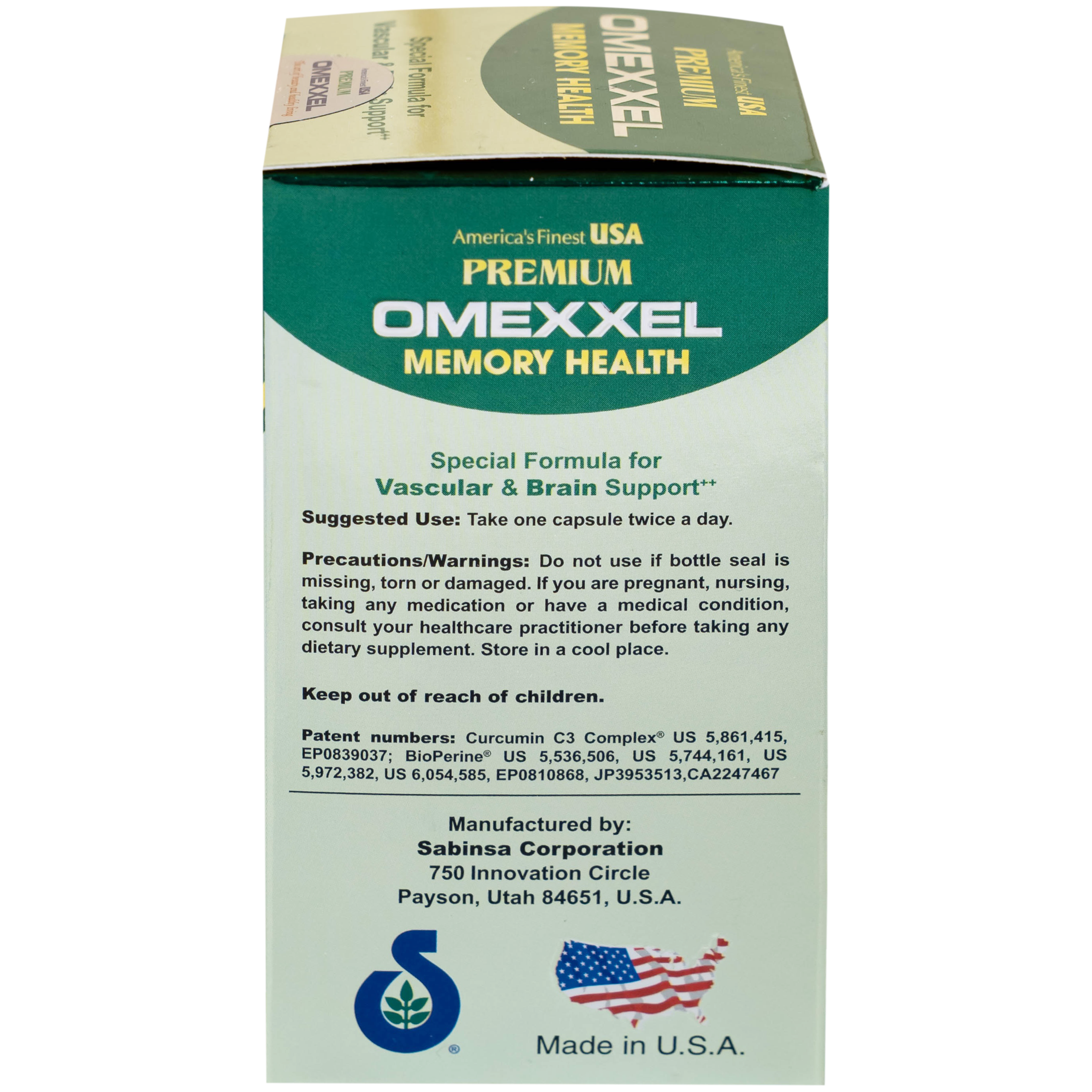 Viên uống hỗ trợ tốt cho não bộ Premium Omexxel Memory Health (60 viên)