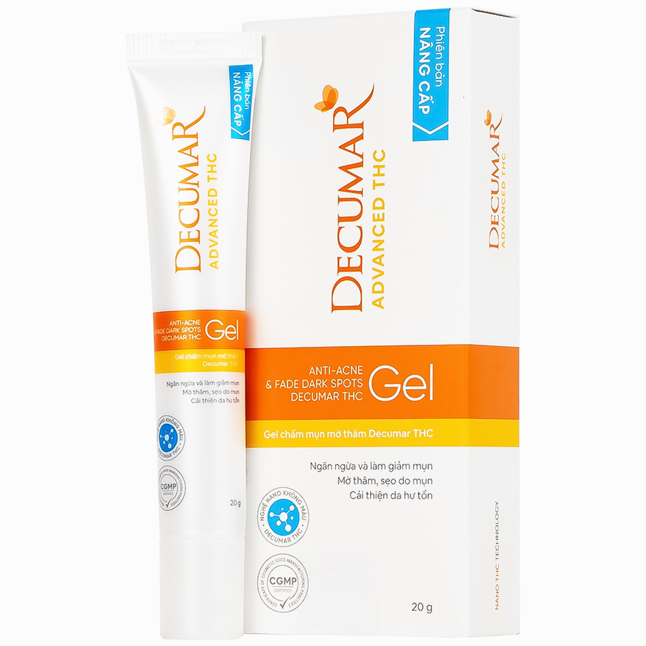 Gel bôi Decumar Advance THC giảm mụn, ngừa thâm (20g)
