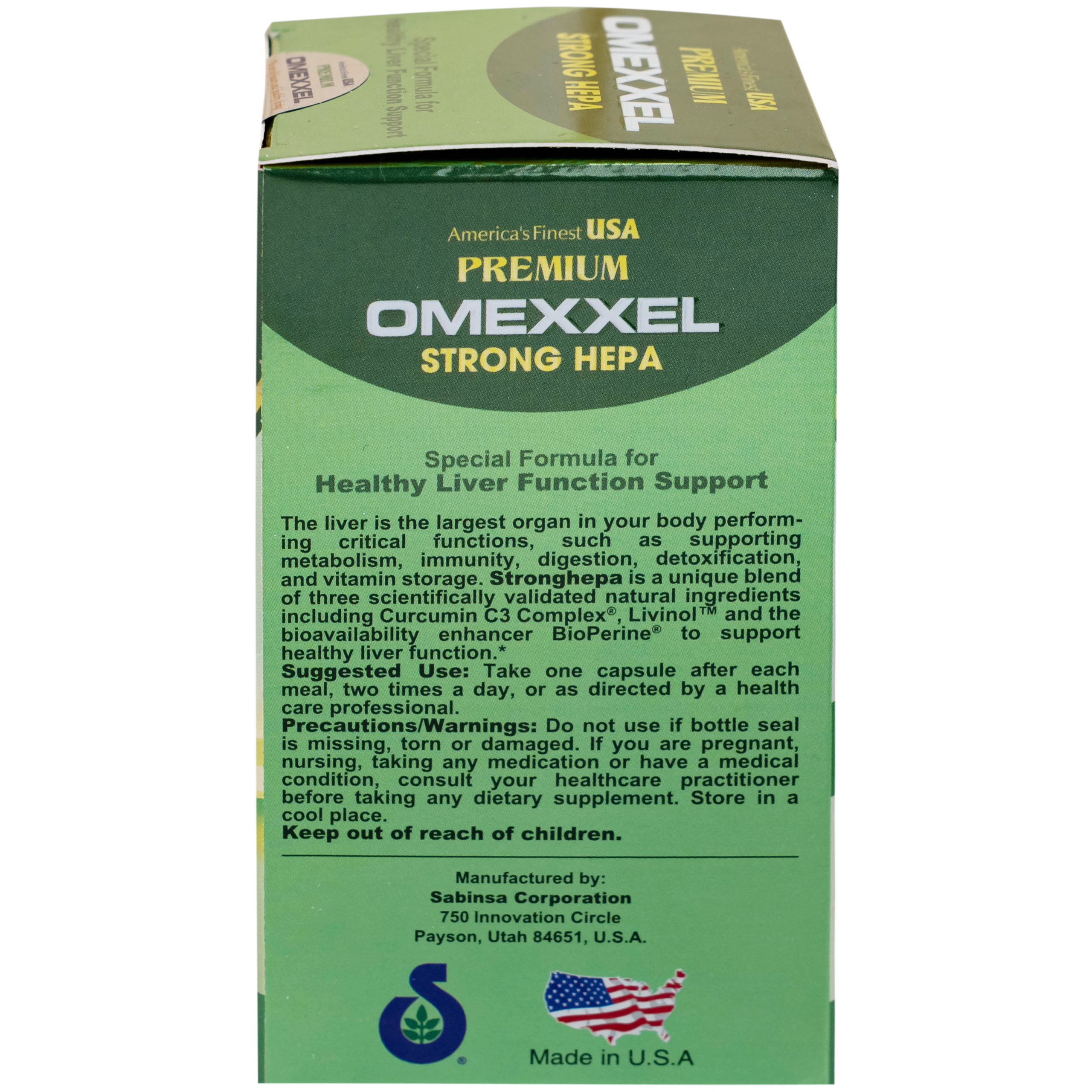 Viên uống Premium Omexxel Strong Hepa hỗ trợ bảo vệ gan (60 viên)