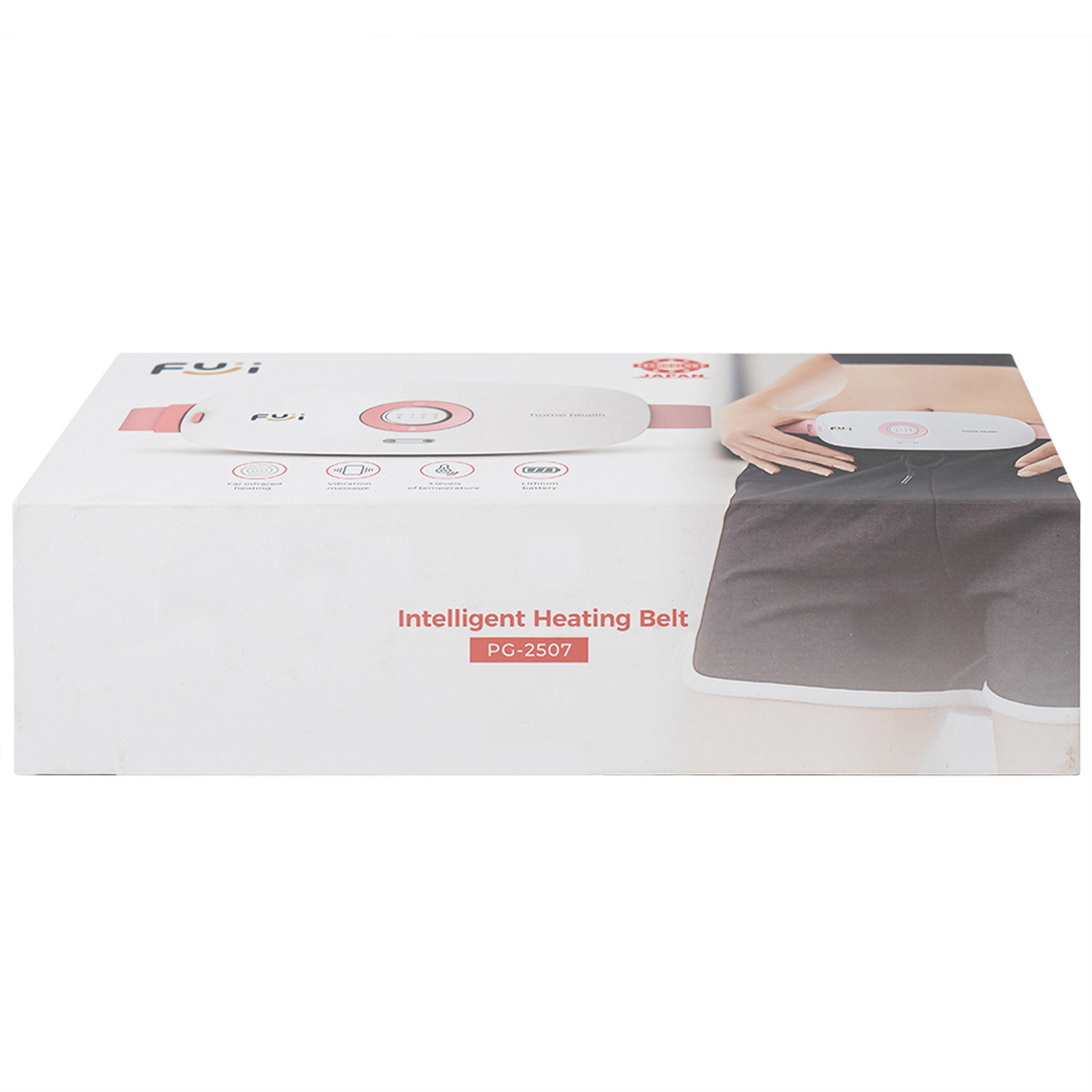 Máy massage (mát xa) bụng Fuji PG-2507 giúp làm ấm đều vùng bụng