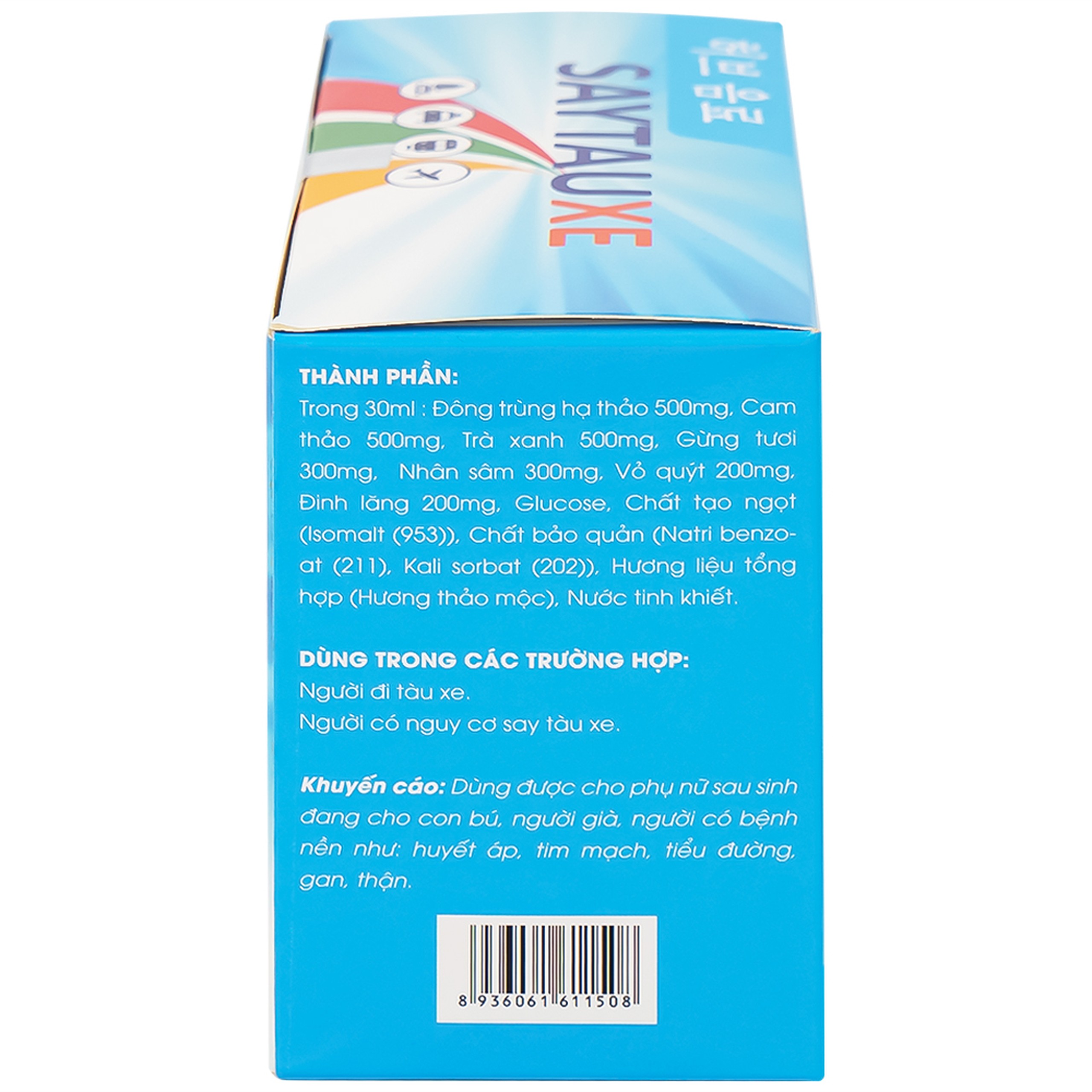 Nước uống Saytauxe (10 chai x 30ml)