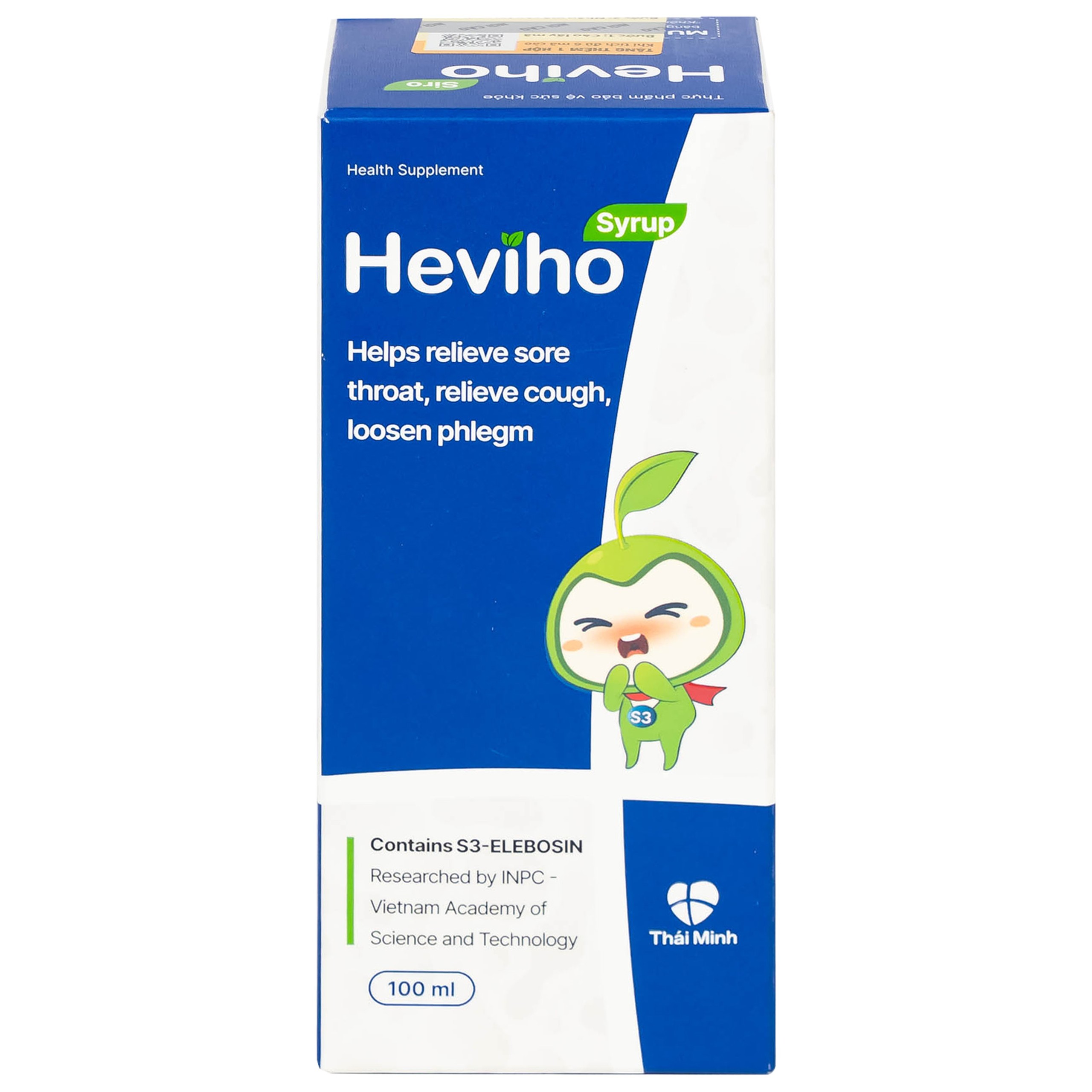 Viên uống giảm ho long đờm Heviho Thái Minh (100ml)