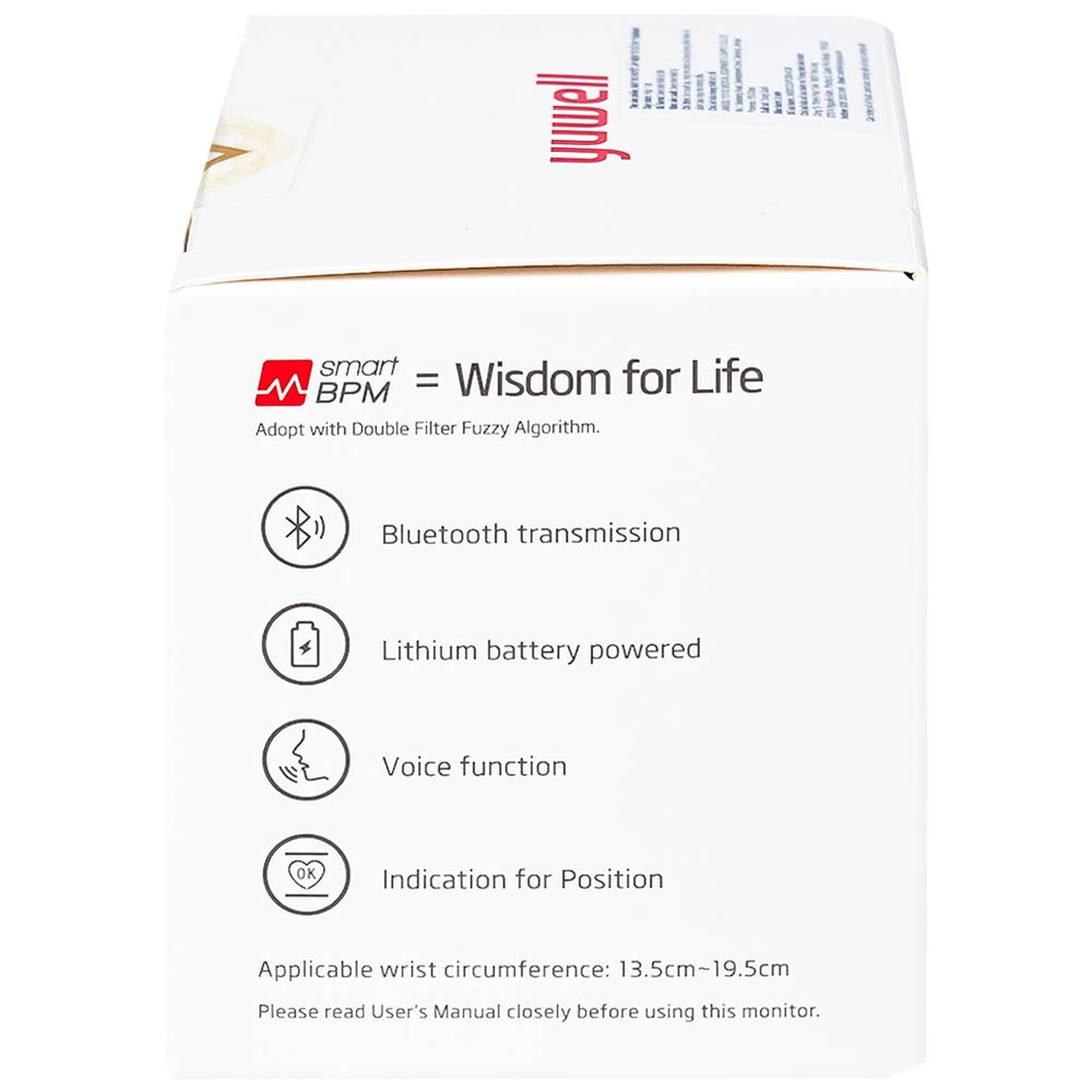 Máy đo huyết áp cổ tay Yuwell YE8800AR hỗ trợ đo huyết áp, cảnh báo đột quỵ