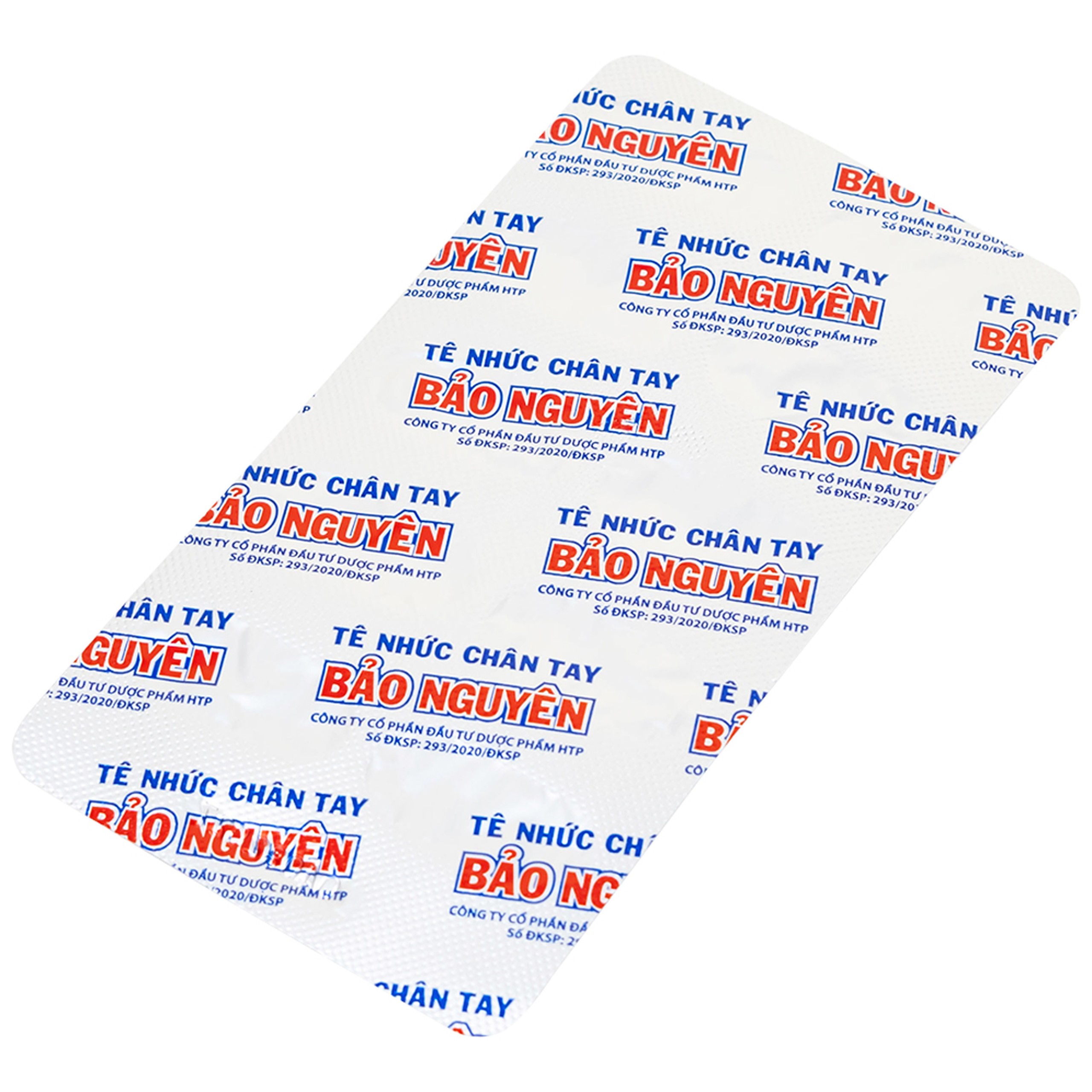 Viên uống Tê Nhức Chân Tay Bảo Nguyên tăng cường lưu thông khí huyết (3 vỉ x 10 viên)