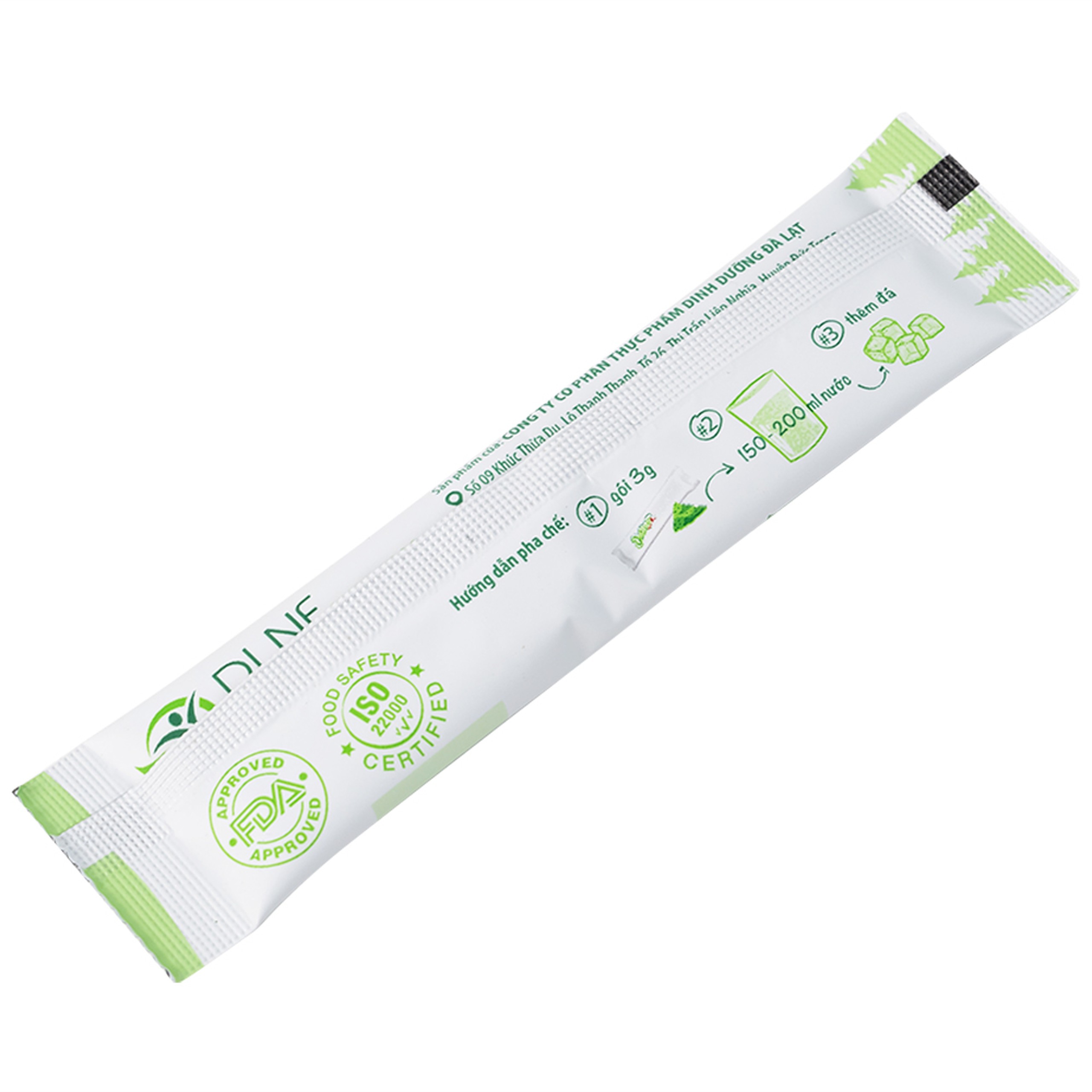 Bột Diếp Cá Nguyên Chất Datino (15 gói x 3g)