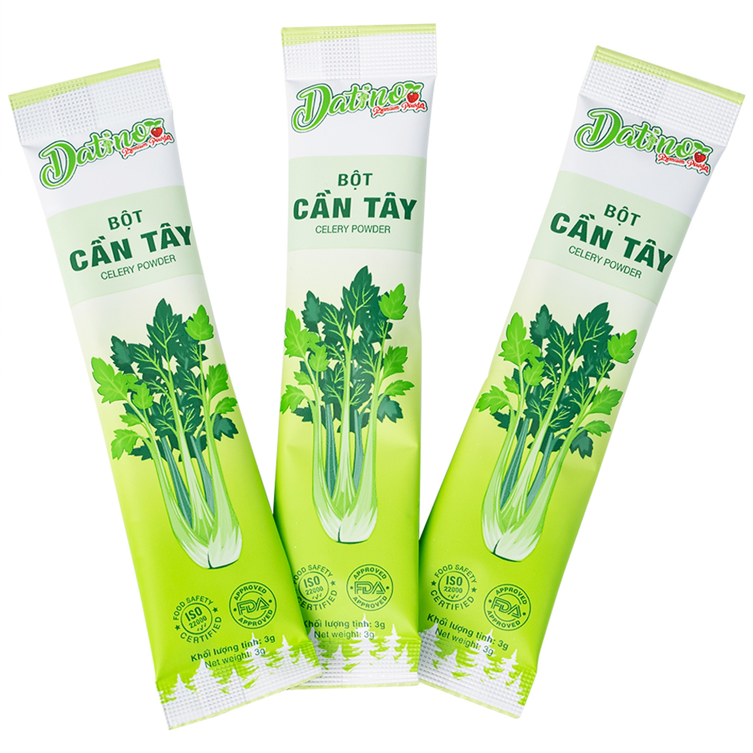 Bột Cần Tây nguyên chất Datino (3g x 15 gói)