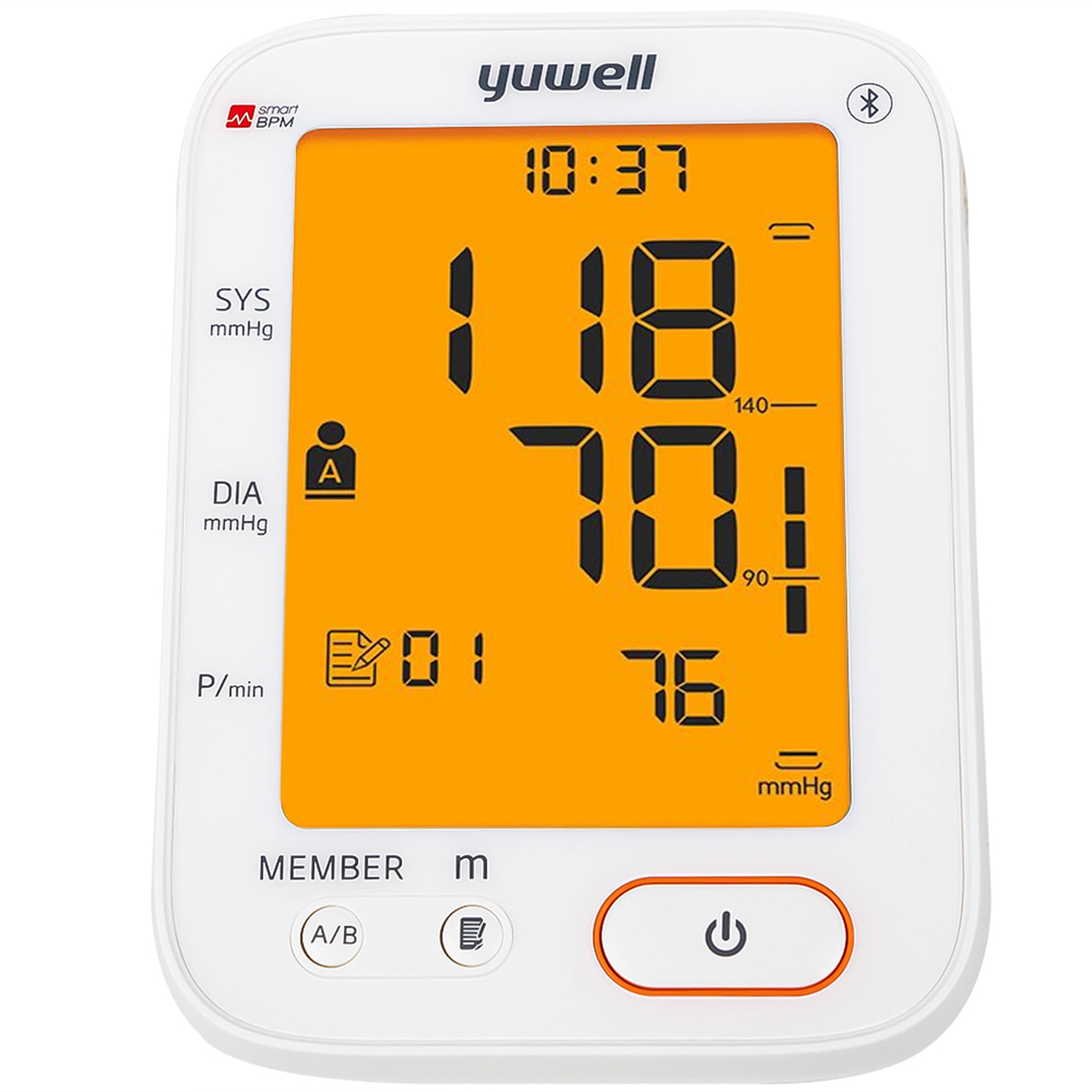 Máy đo huyết áp bắp tay Yuwell YE680B hỗ trợ đo huyết áp, cảnh báo đột quỵ