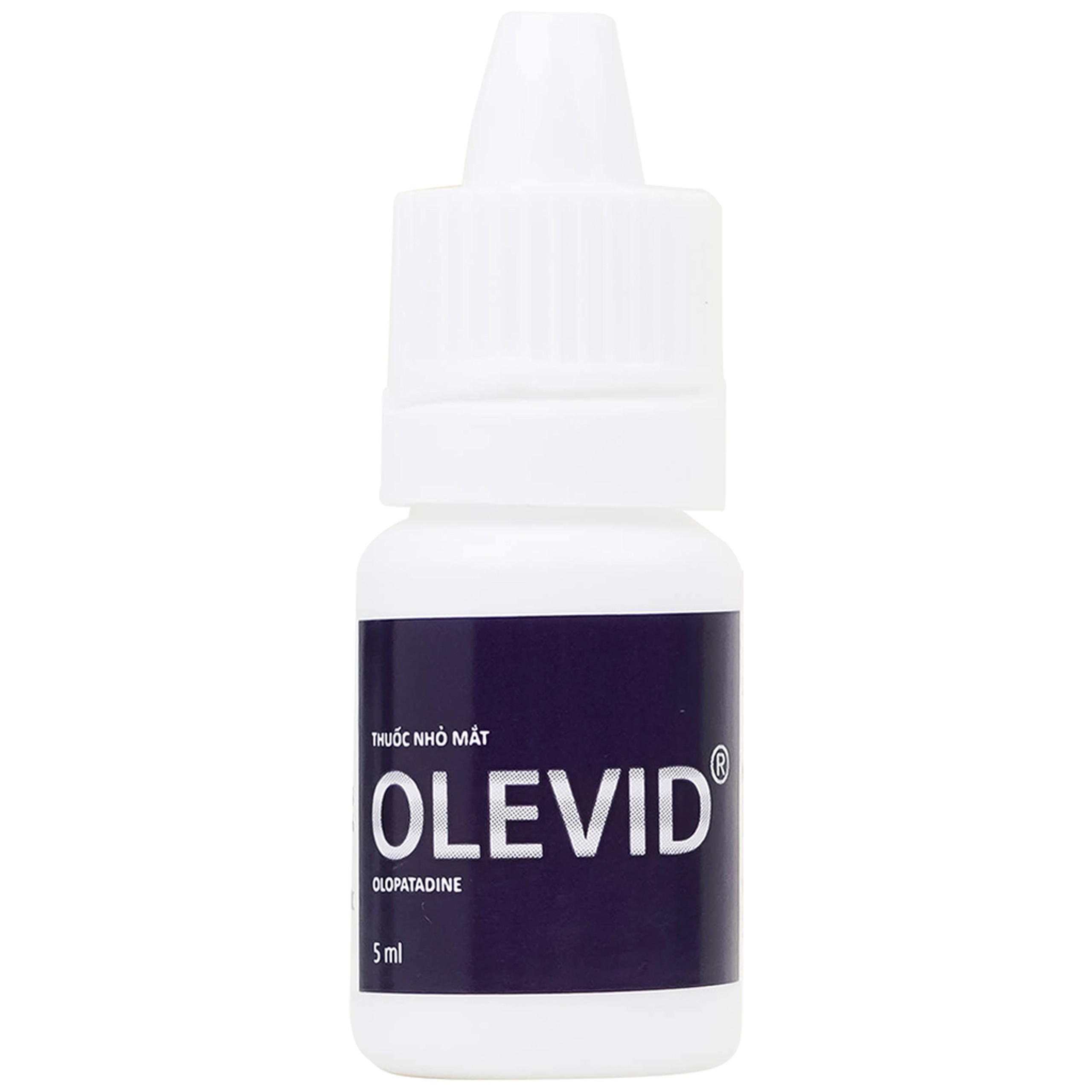 Thuốc nhỏ mắt Olevid Olopatadine 5ml Merap điều trị triệu chứng ngứa mắt của bệnh viêm kết mạc dị ứng