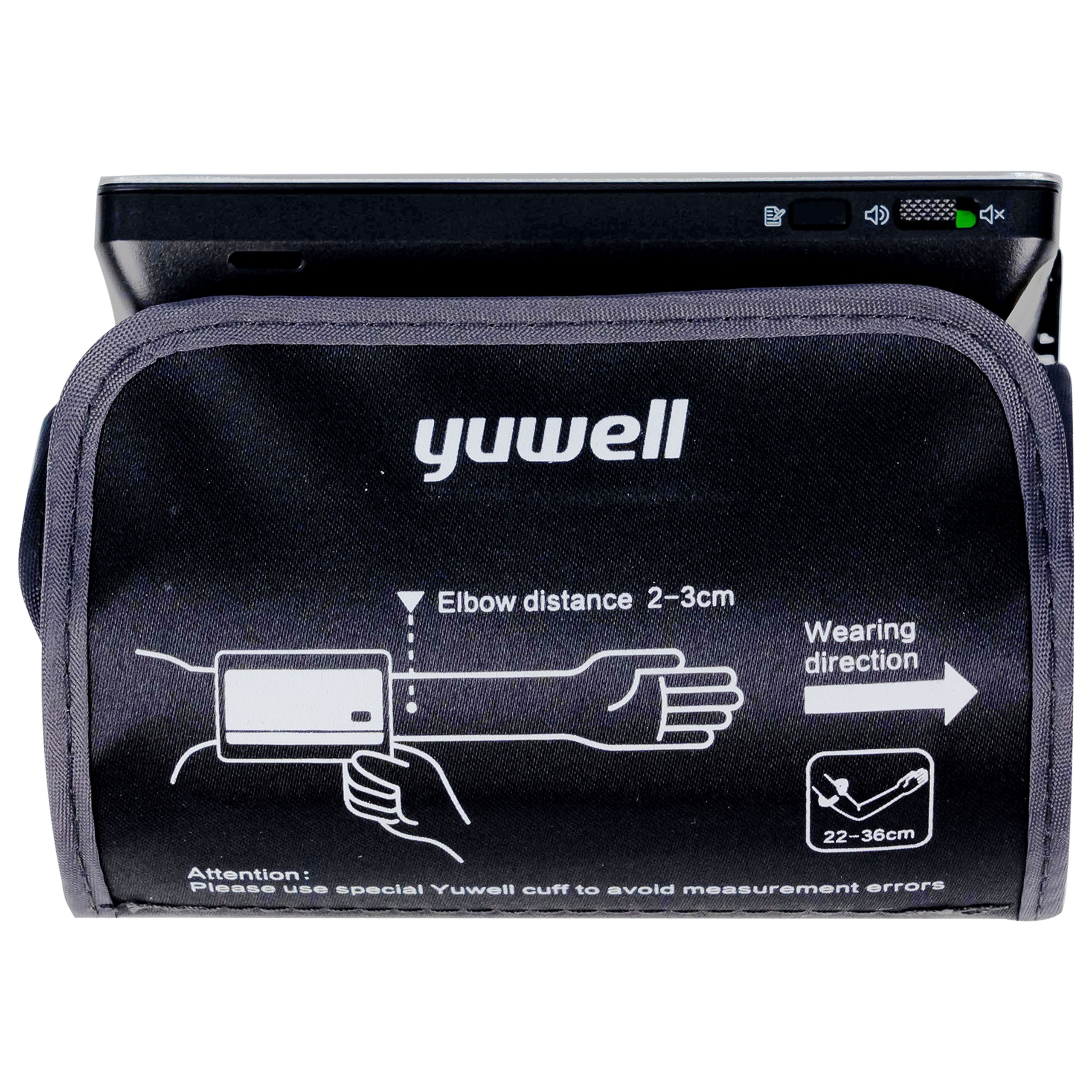 Máy đo huyết áp bắp tay cao cấp không dây Yuwell YE630CR hỗ trợ đo huyết áp, nhịp tim