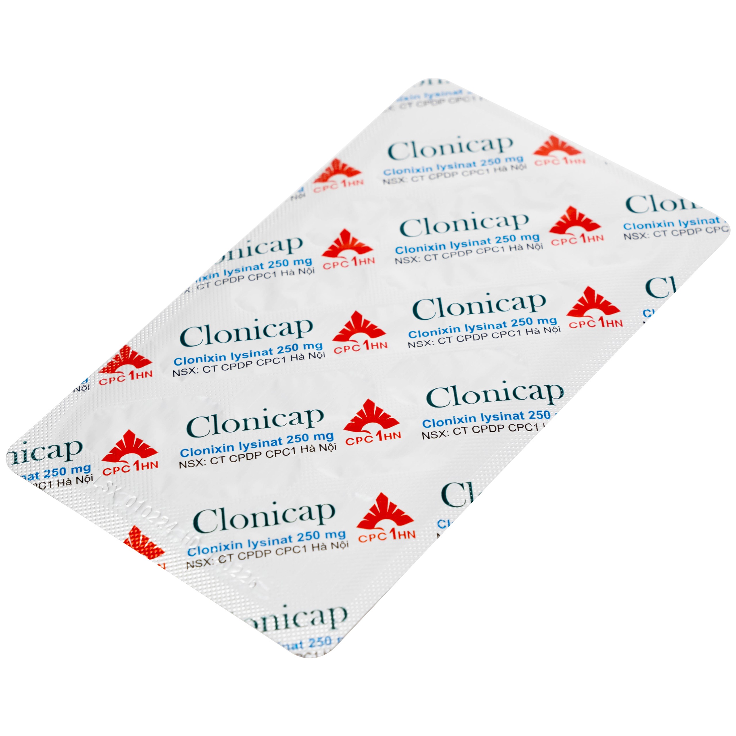Thuốc Clonicap 250mg CPC1HN điều trị viêm khớp dạng thấp, đau cơ (2 vỉ x 15 viên)