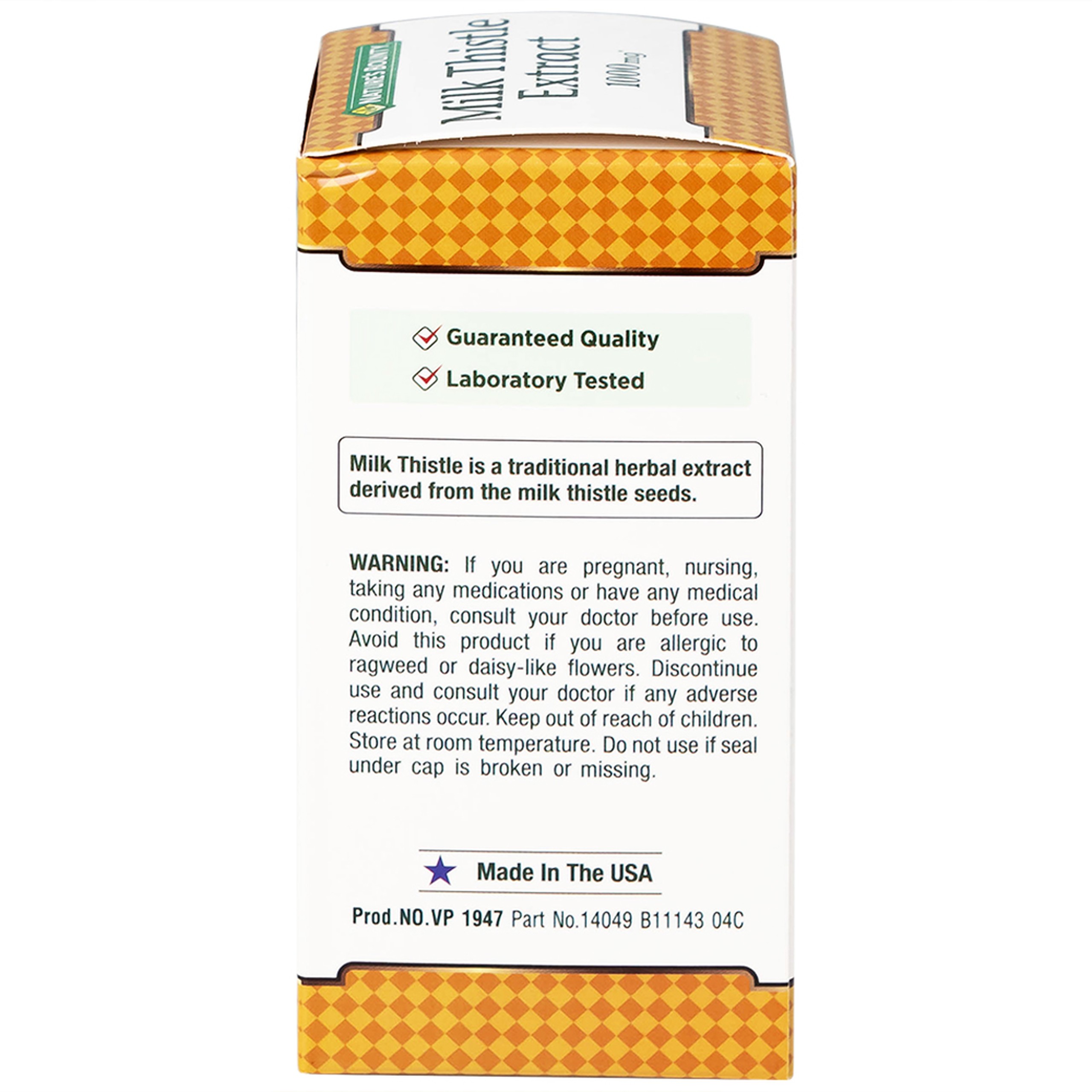 Viên uống Milk Thistle Nature's Bounty hỗ trợ tăng cường chức năng gan, bảo vệ gan (50 viên)