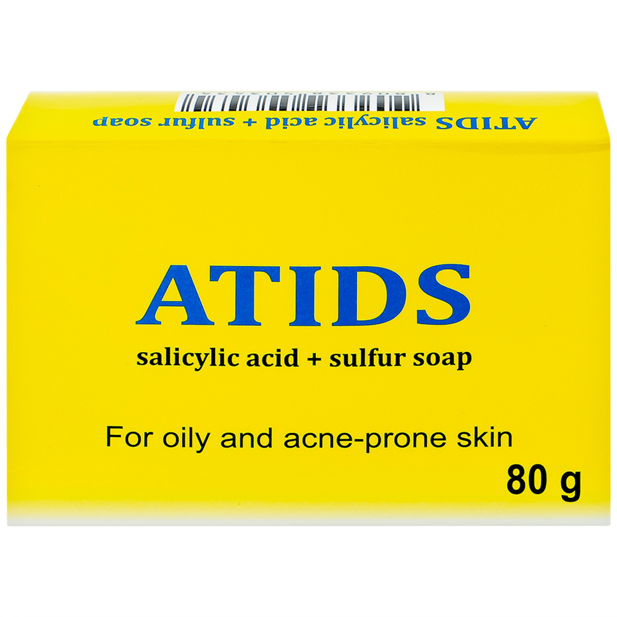 Xà phòng giảm mụn lưng Atids Salicylic Acid 2% + sulfur 80g
