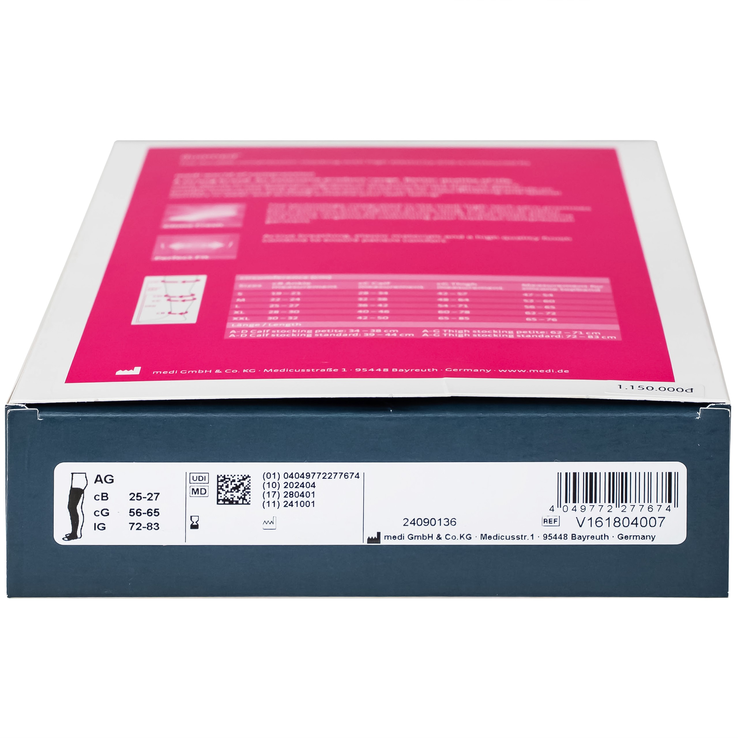 Vớ đùi giãn tĩnh mạch Duomed size L