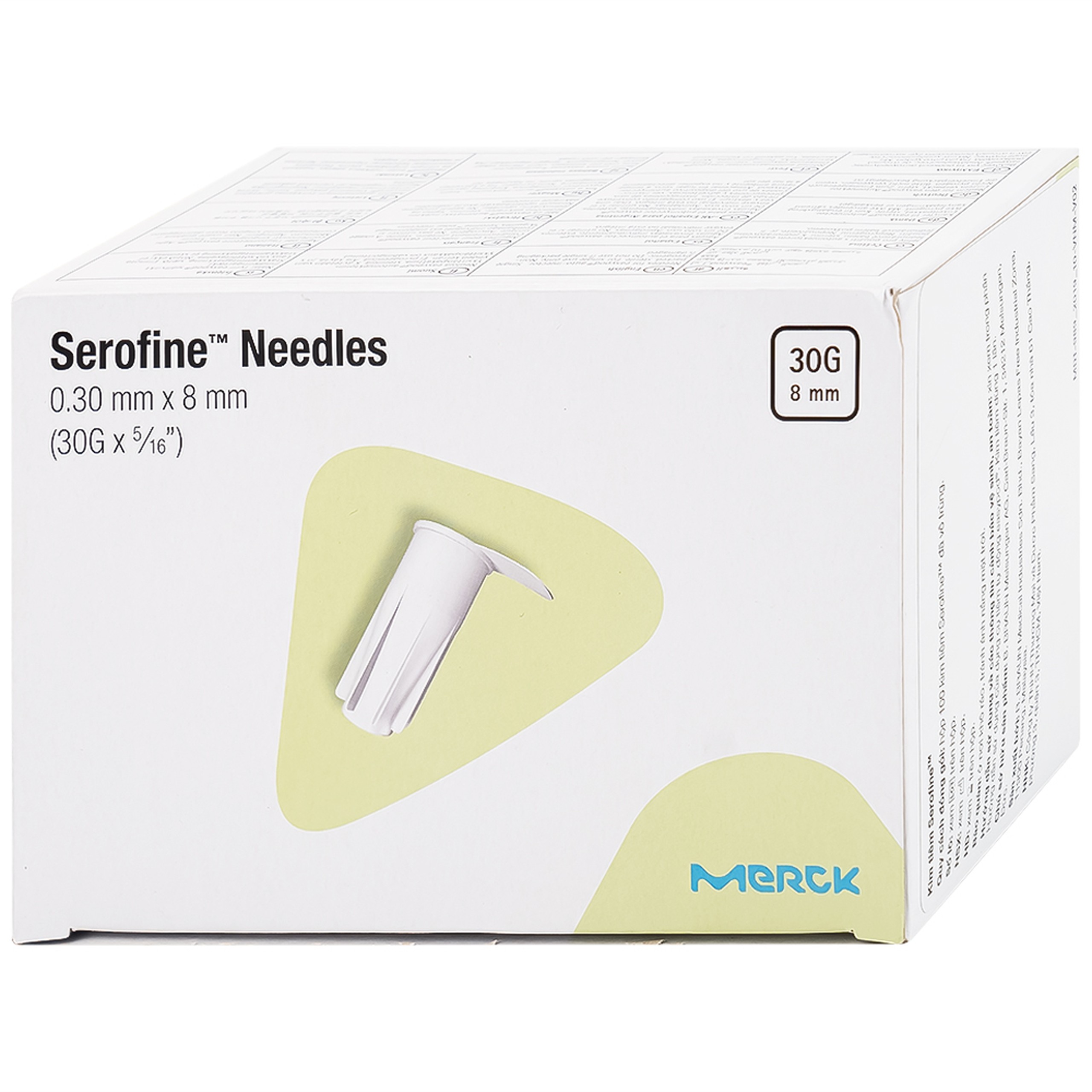 Kim tiêm Serofine Needles 30g Merck điều trị bệnh tiểu đường bằng insulin (100 cái)