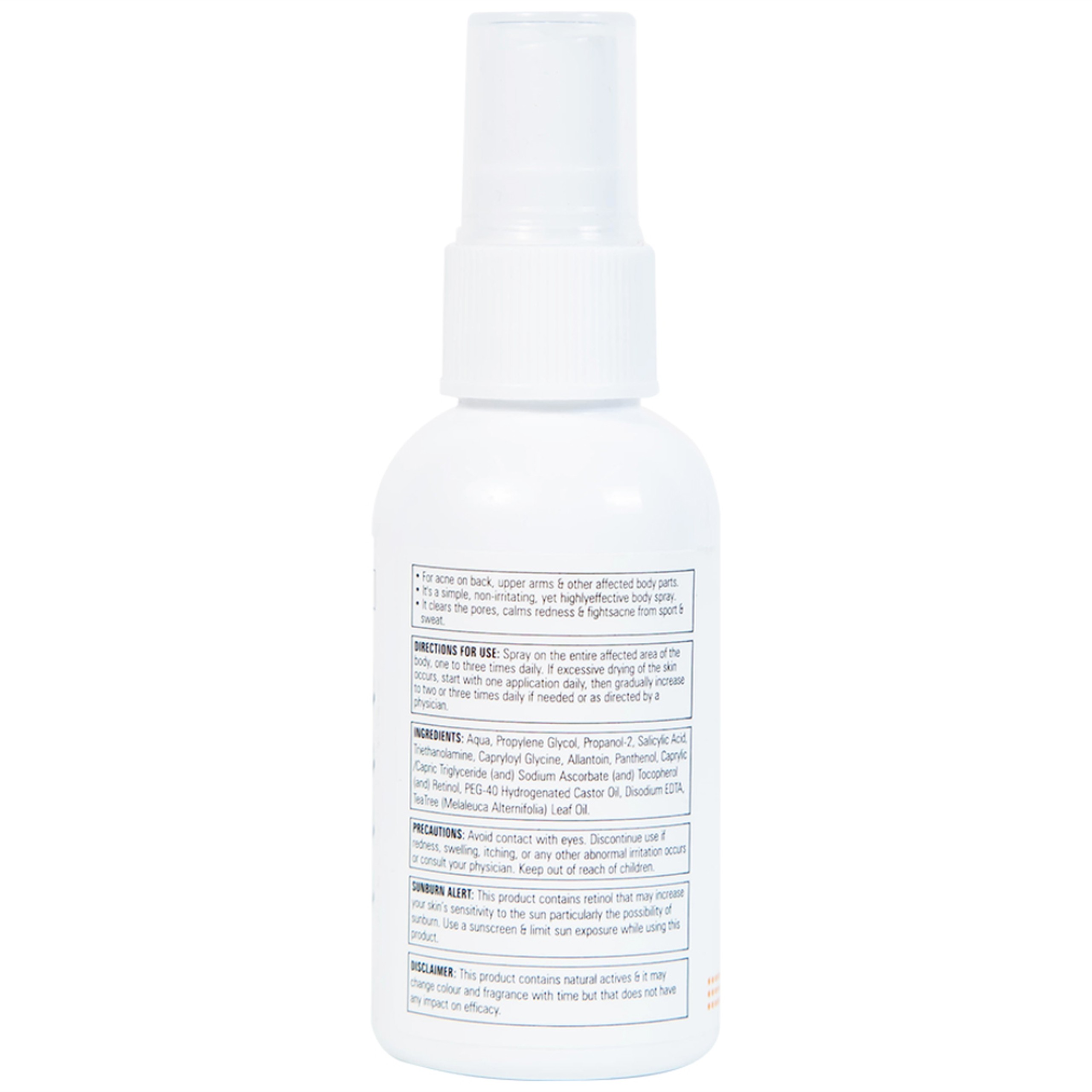 Xịt mụn lưng Fixderma Salyzap 50ml