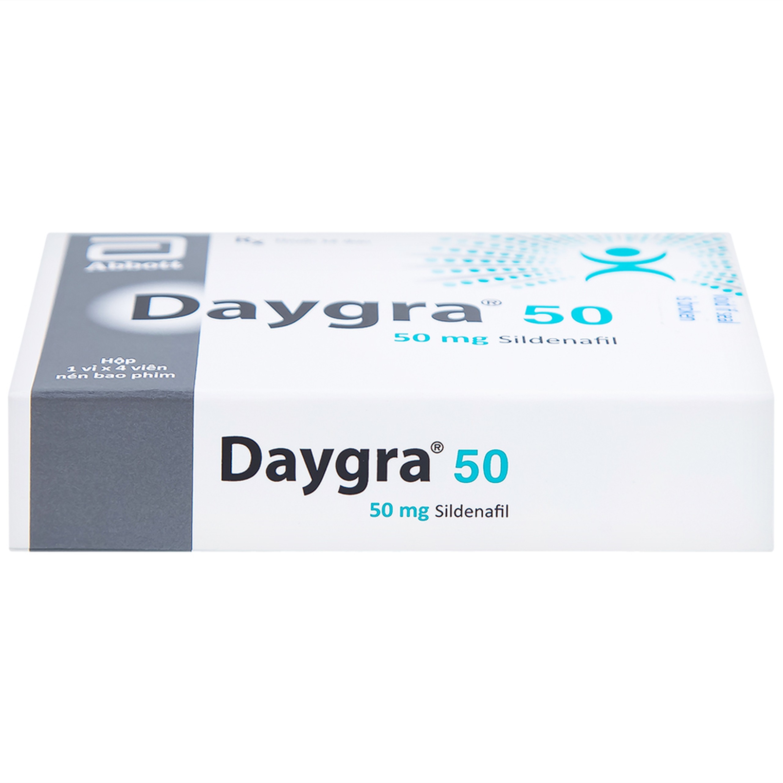 Thuốc Daygra 50 Abbott điều trị rối loạn cương dương (4 viên)