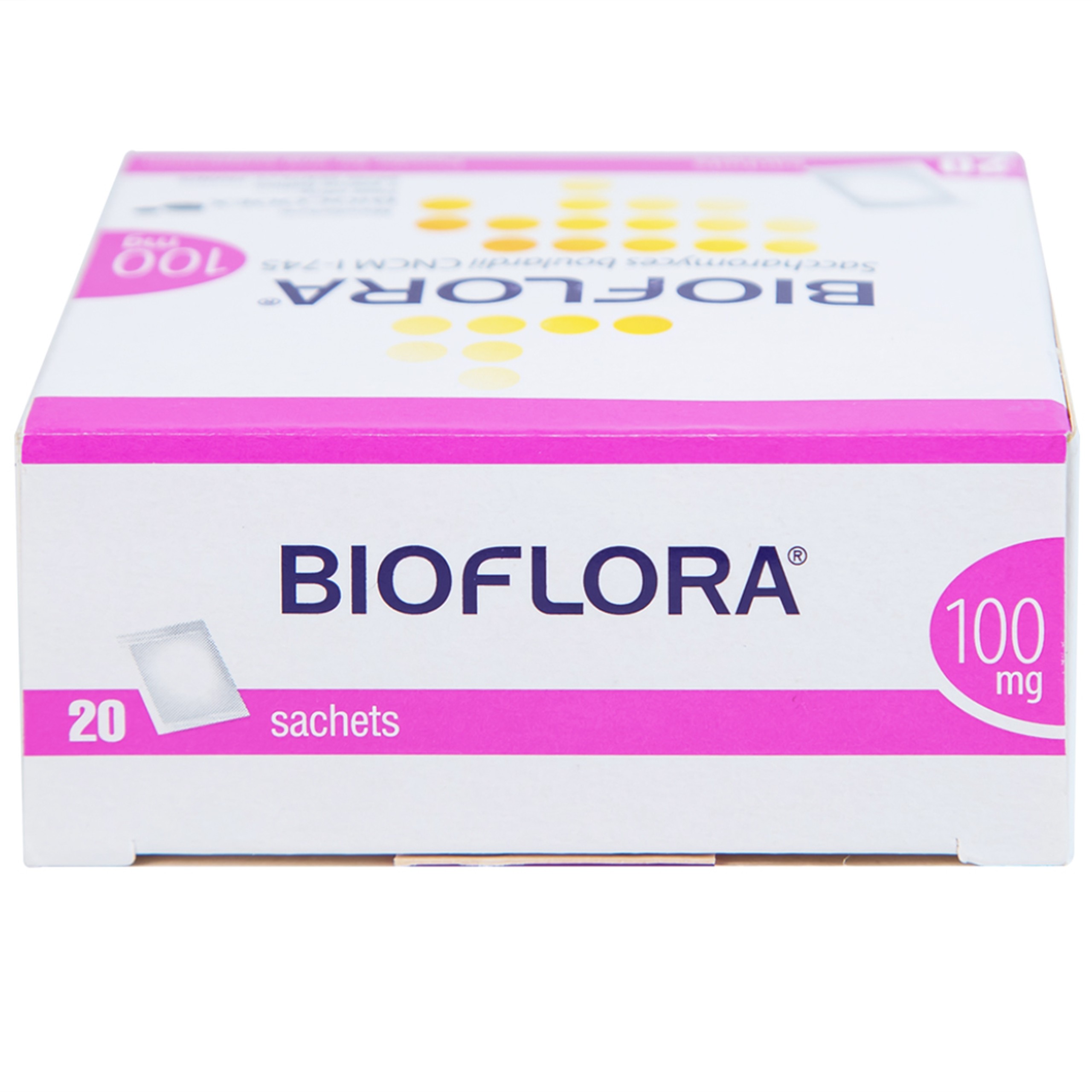 Bột Bioflora 100mg Biocodex điều trị tiêu chảy (20 gói)