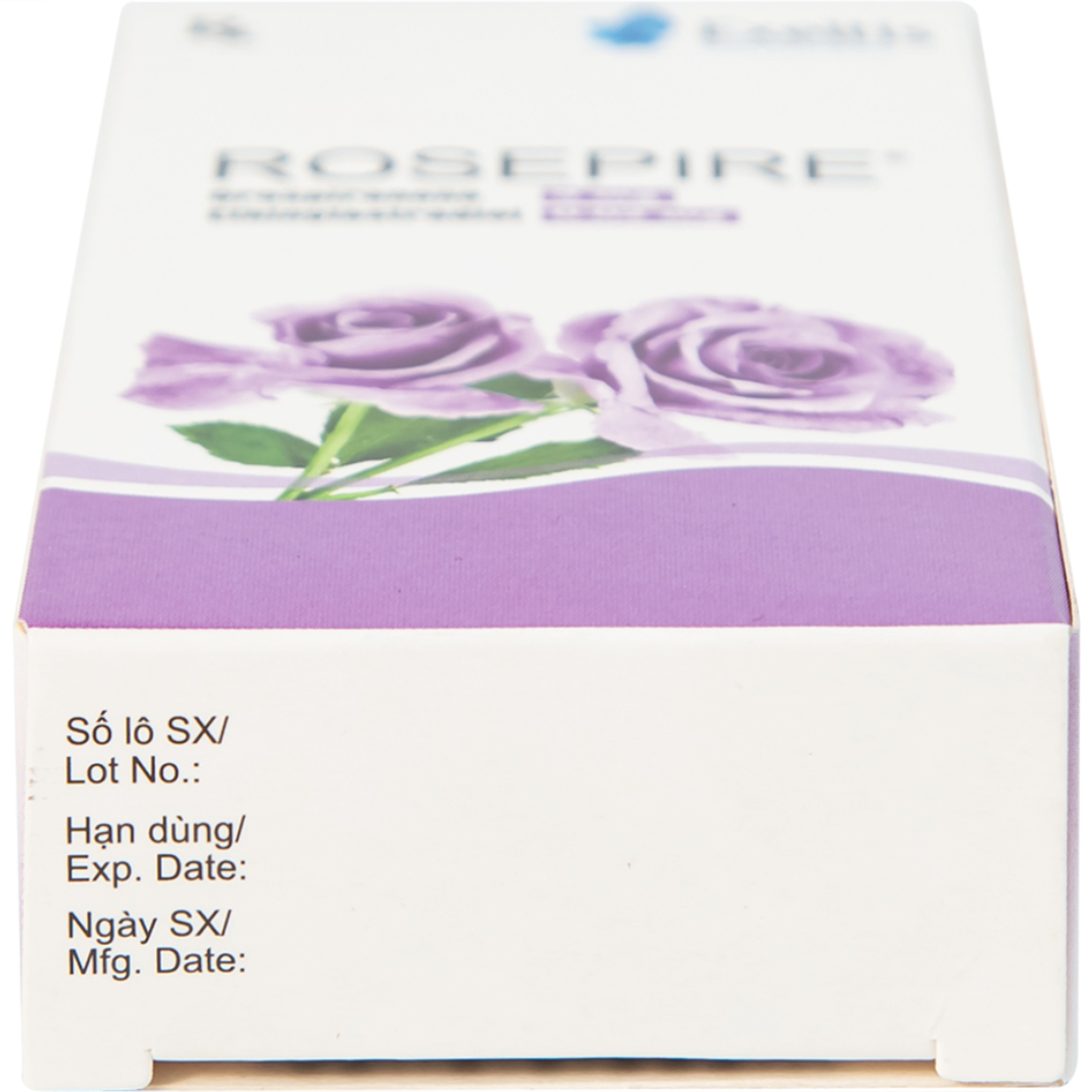 Thuốc Rosepire 3mg/0,02mg Exeltis tím dùng để tránh thai (1 vỉ x 28 viên)