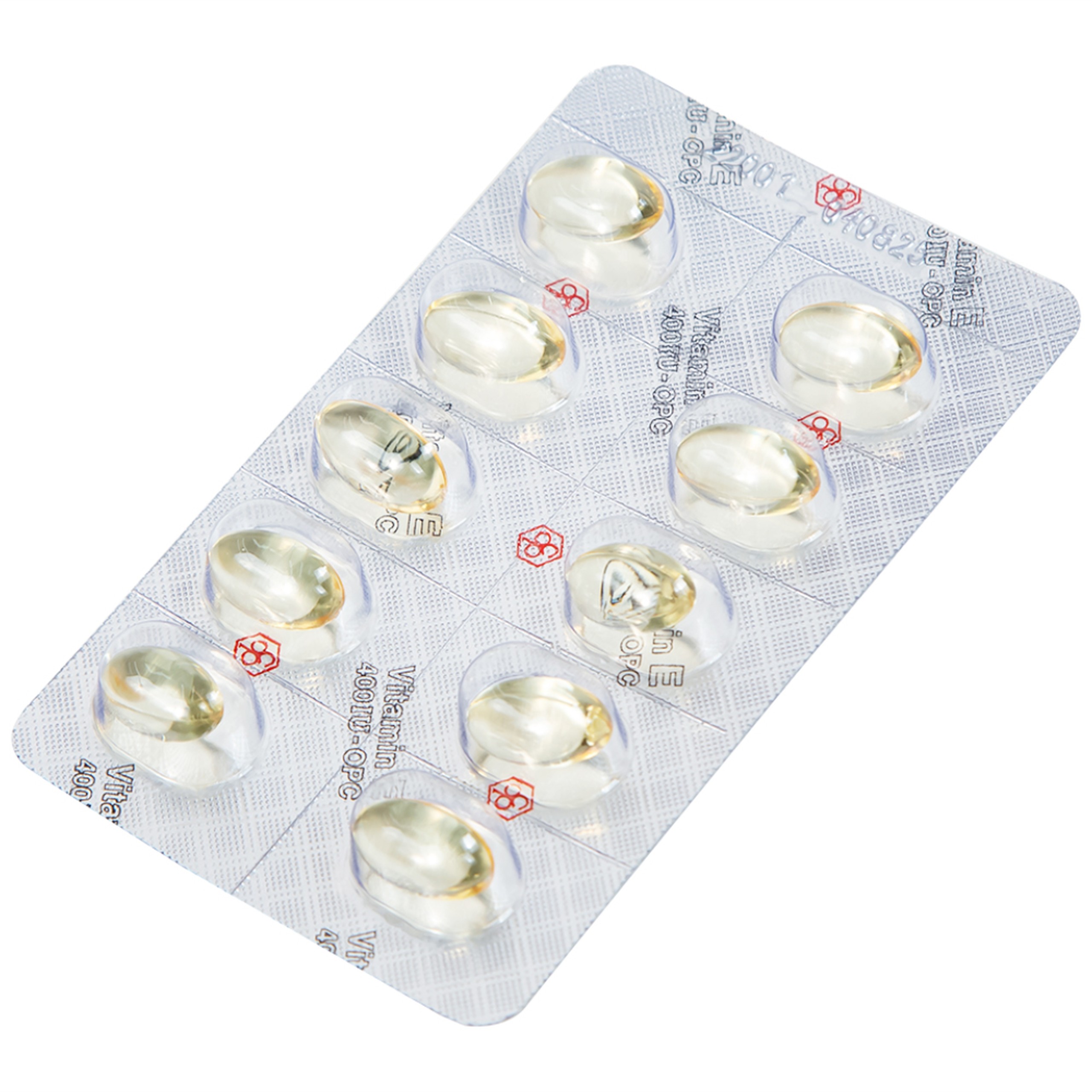 Thuốc Vitamin E 400IU OPC hỗ trợ điều trị thiếu Vitamin E (4 vỉ x 10 viên)