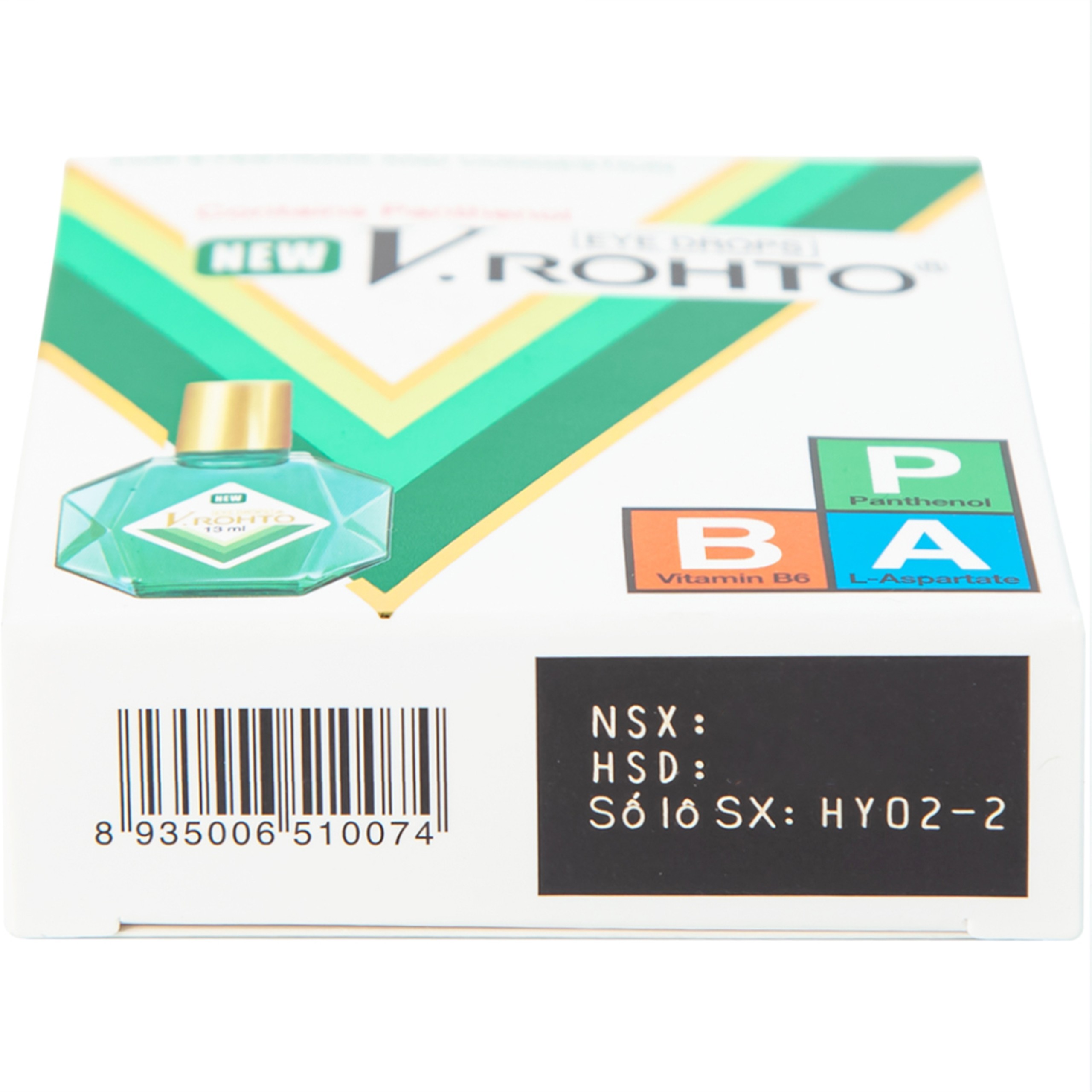 Thuốc nhỏ mắt New V.Rohto điều trị mỏi mắt, sung huyết kết mạc (13ml)