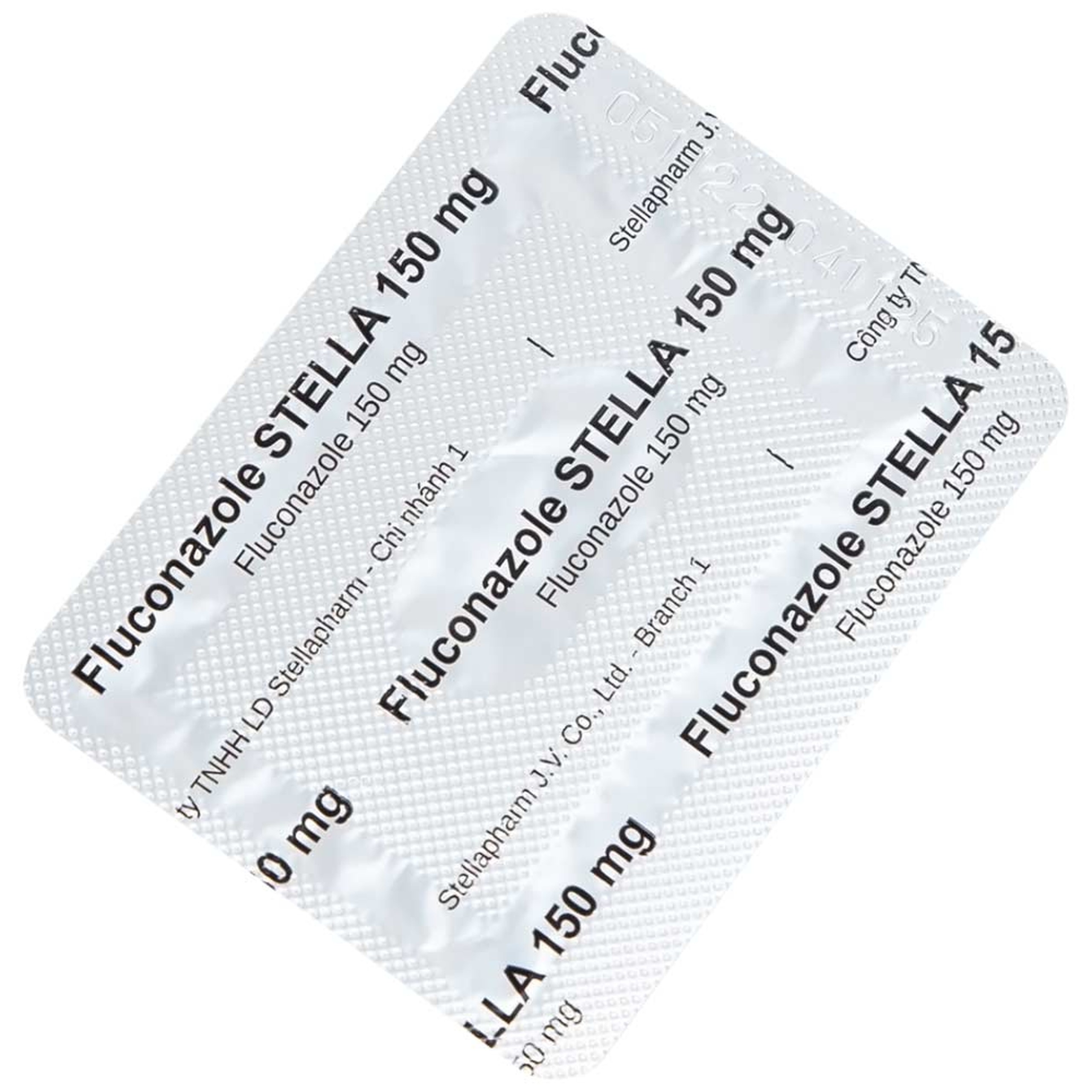 Thuốc Fluconazole Stella 150mg điều trị nhiễm nấm (1 vỉ x 1 viên)