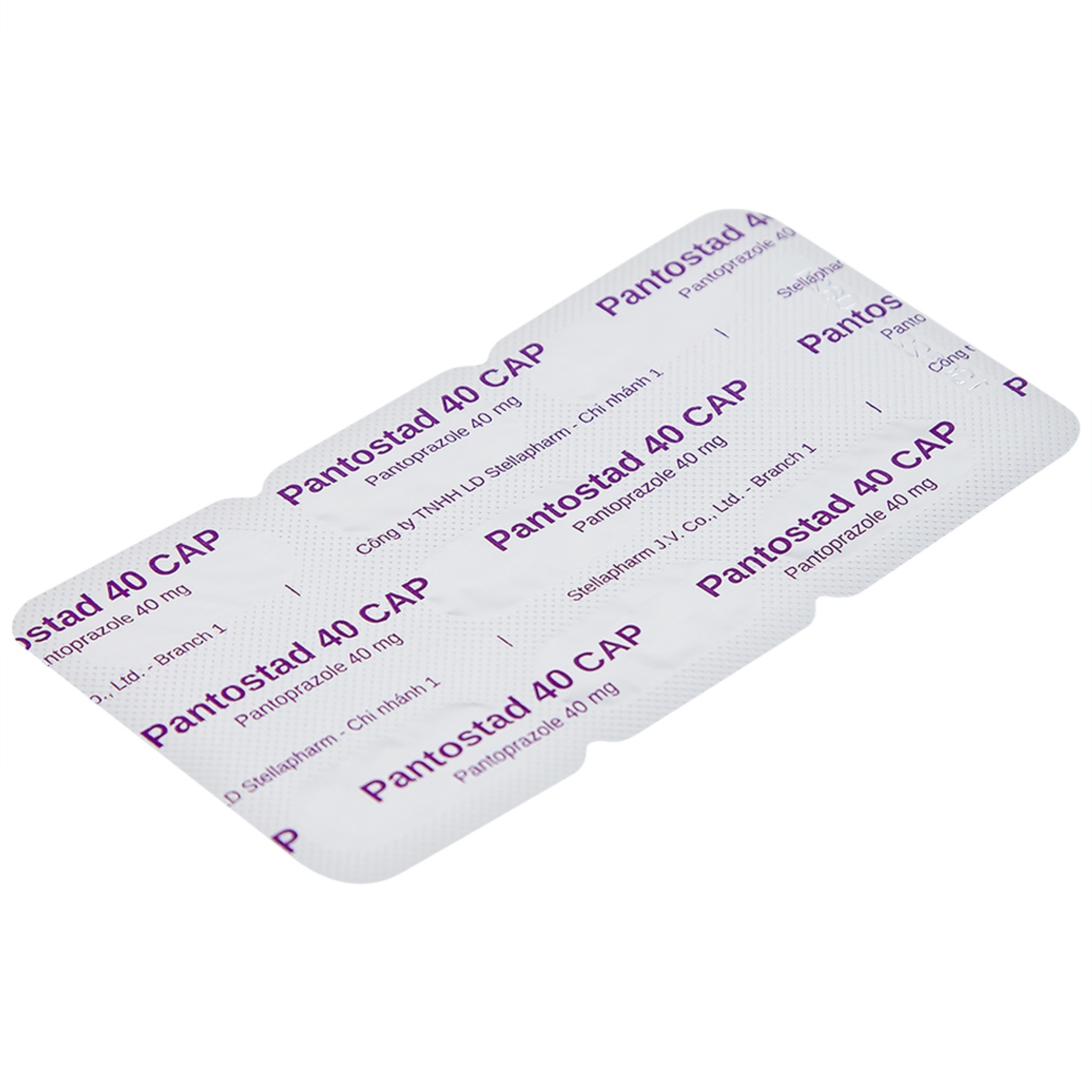 Thuốc Pantostad 40 CAP Stella điều trị viêm thực quản (4 vỉ x 7 viên)