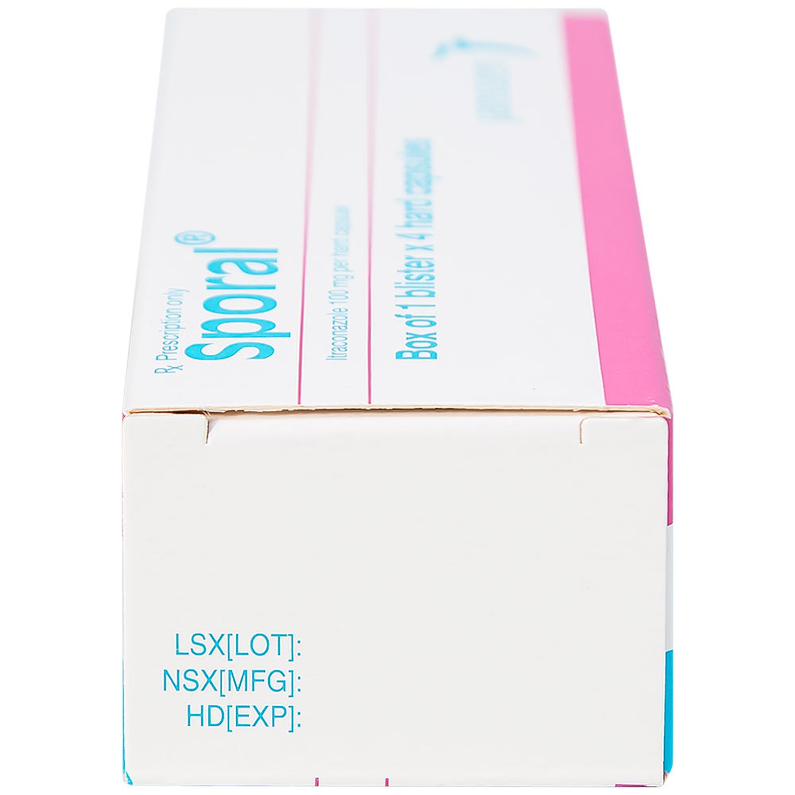 Thuốc Sporal Janssen điều trị các bệnh nấm phụ khoa, da, toàn thân (1 vỉ x 4 viên)