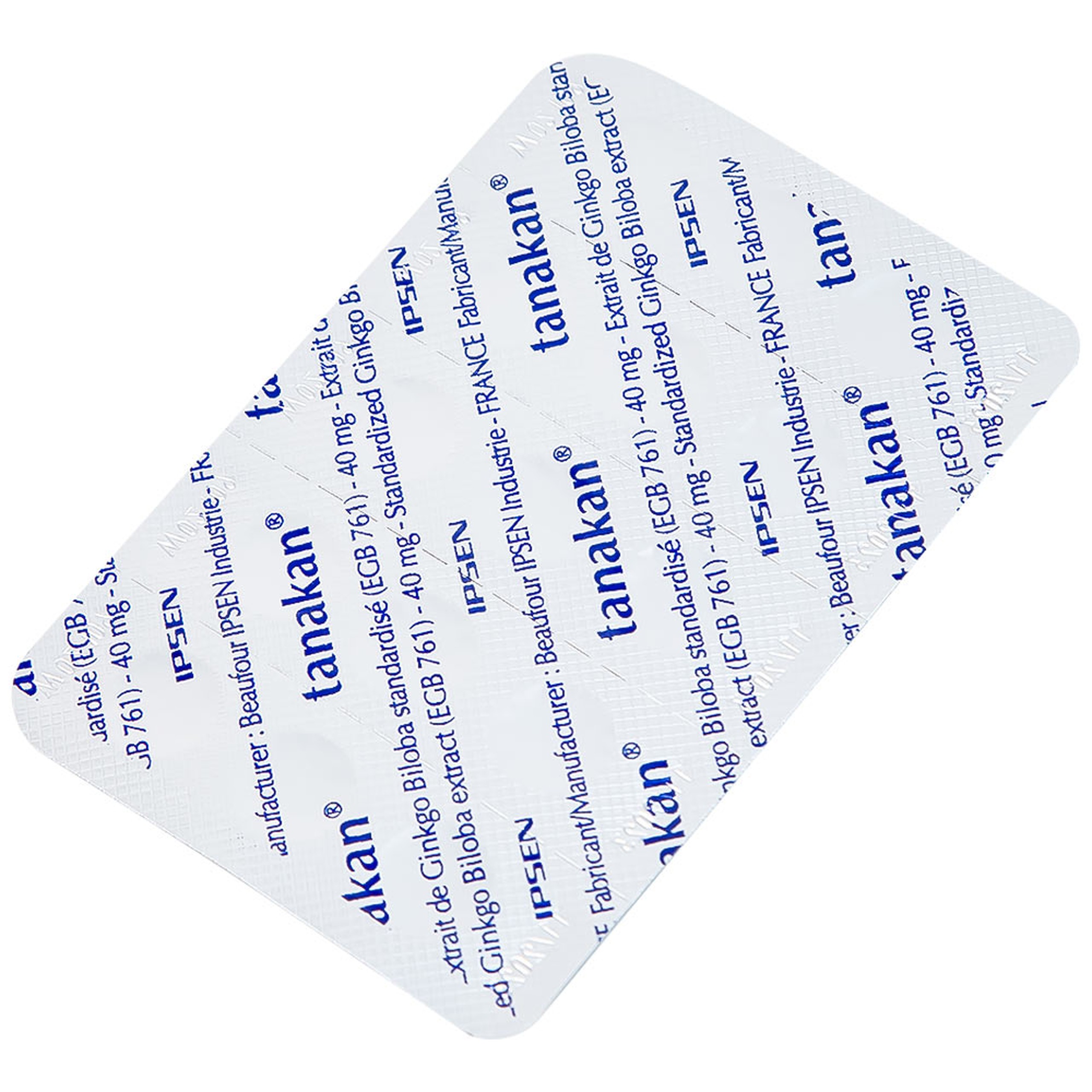 Thuốc Tanakan điều trị triệu chứng rối loạn nhận thức, rối loạn chú ý và trí nhớ (2 vỉ x 15 viên)