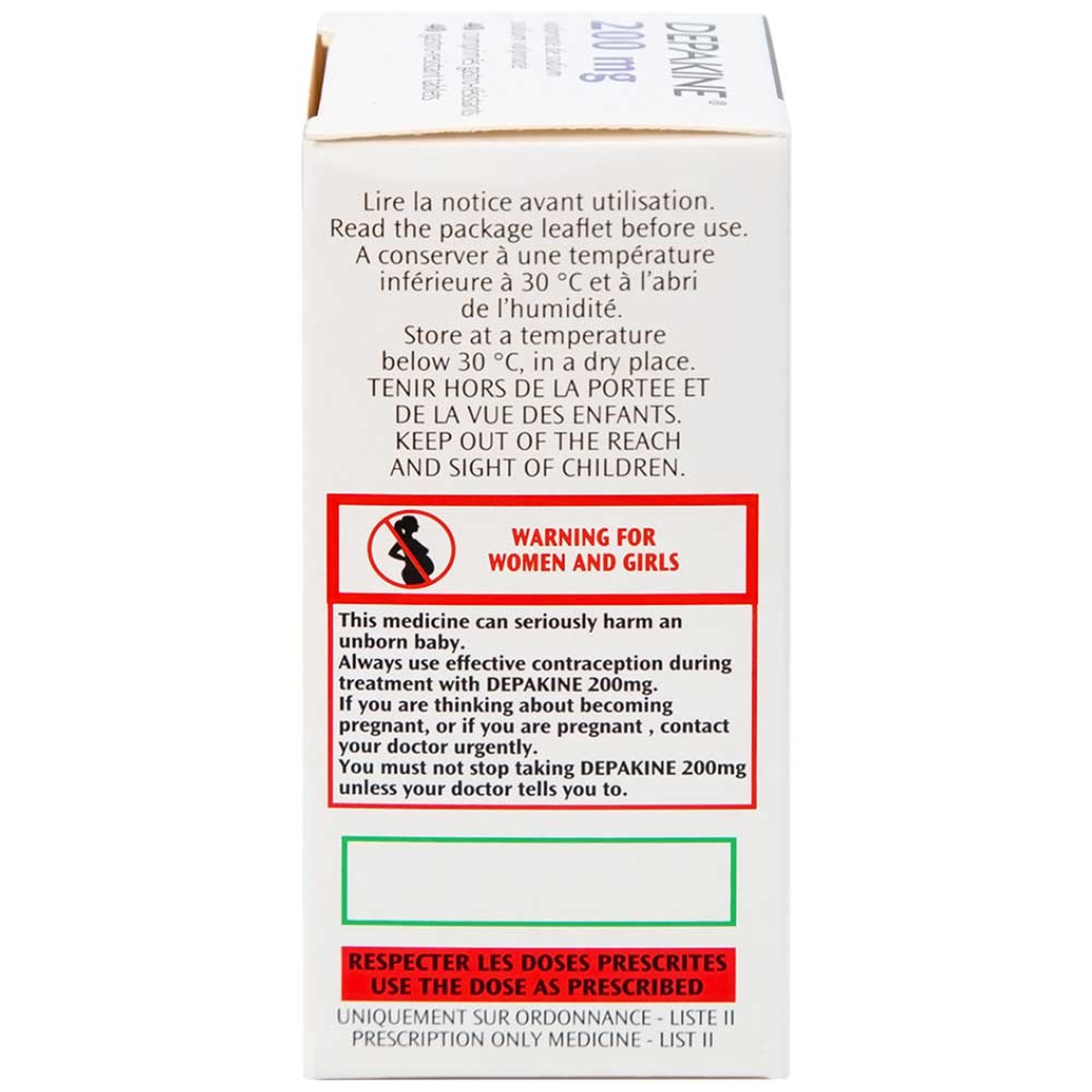 Thuốc Depakine 200mg Sanofi điều trị động kinh (40 viên)