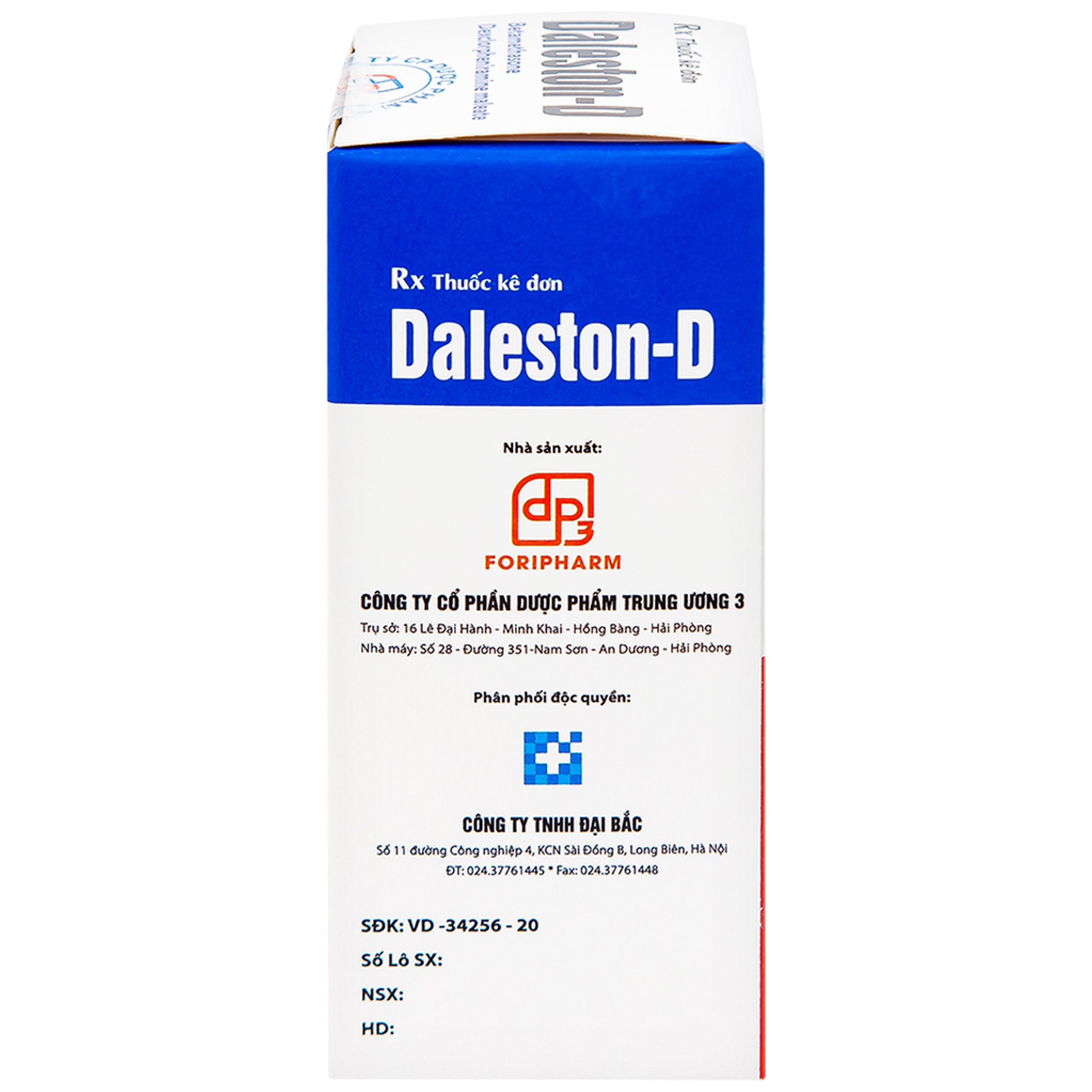 Siro Daleston-D TW3 chống dị ứng, chống viêm (30ml)