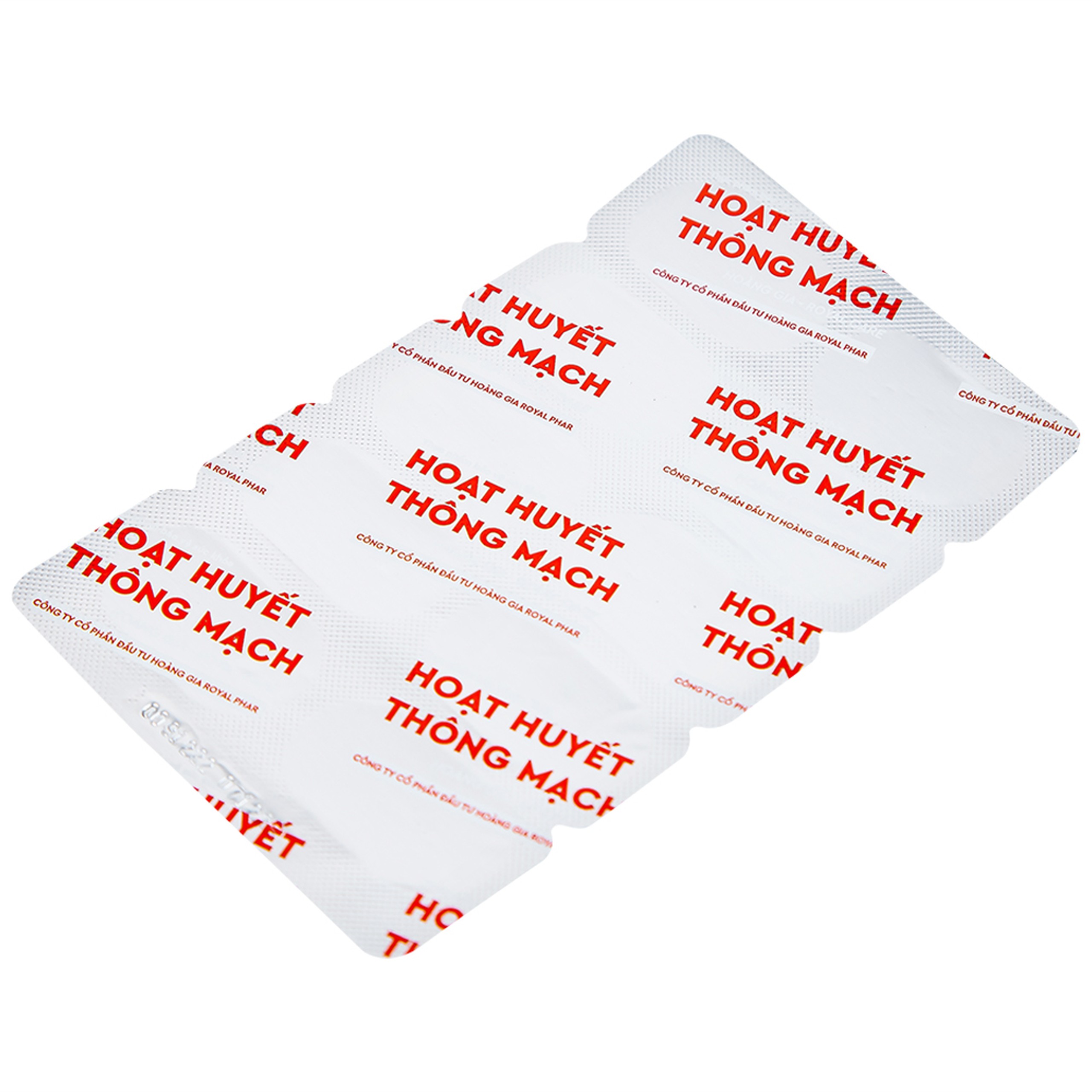 Viên uống Hoạt Huyết Thông Mạch Hoàng Gia Royal Care tăng cường tuần hoàn não (3 vỉ x 10 viên)