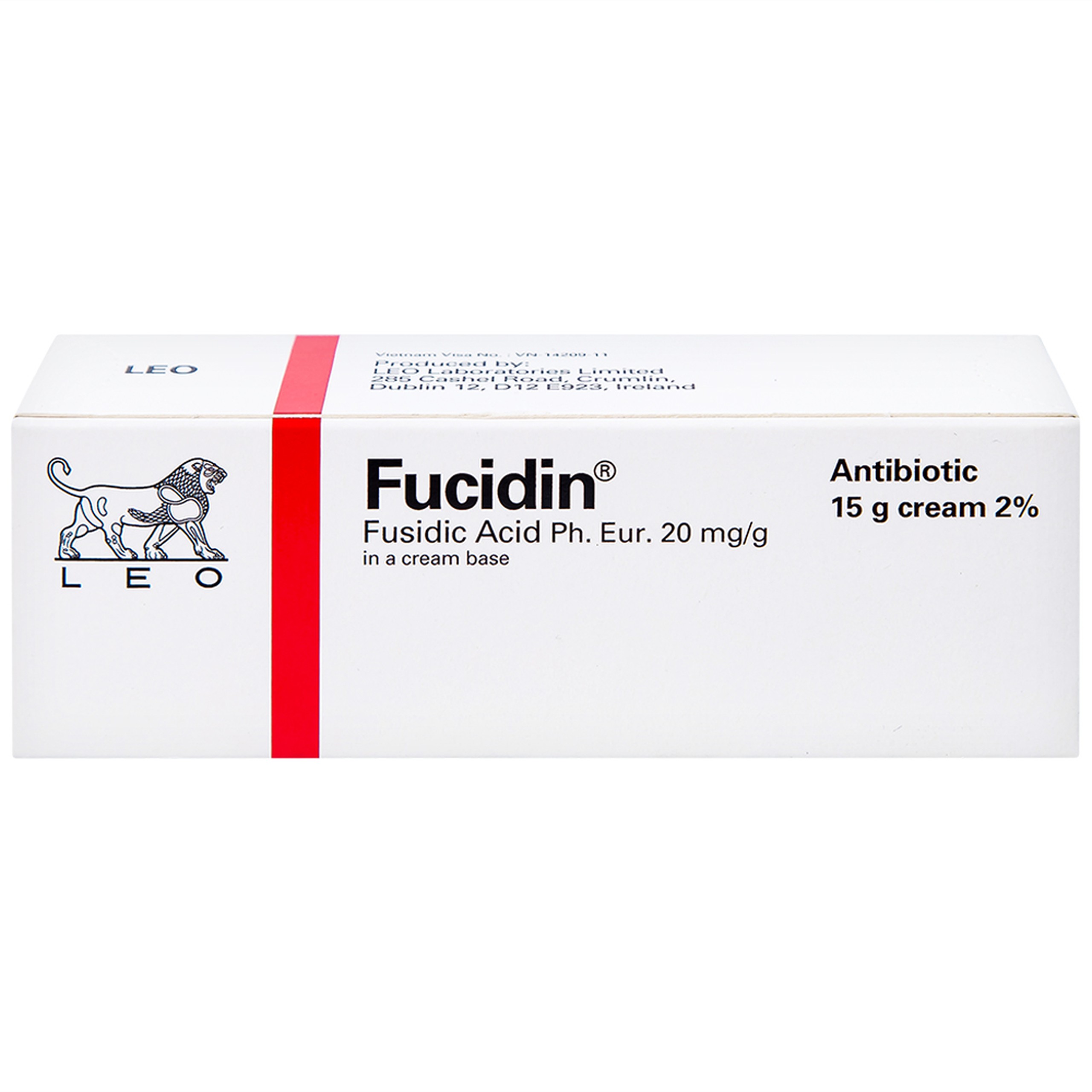 Kem Fucidin LEO điều trị nhiễm khuẩn (15g)