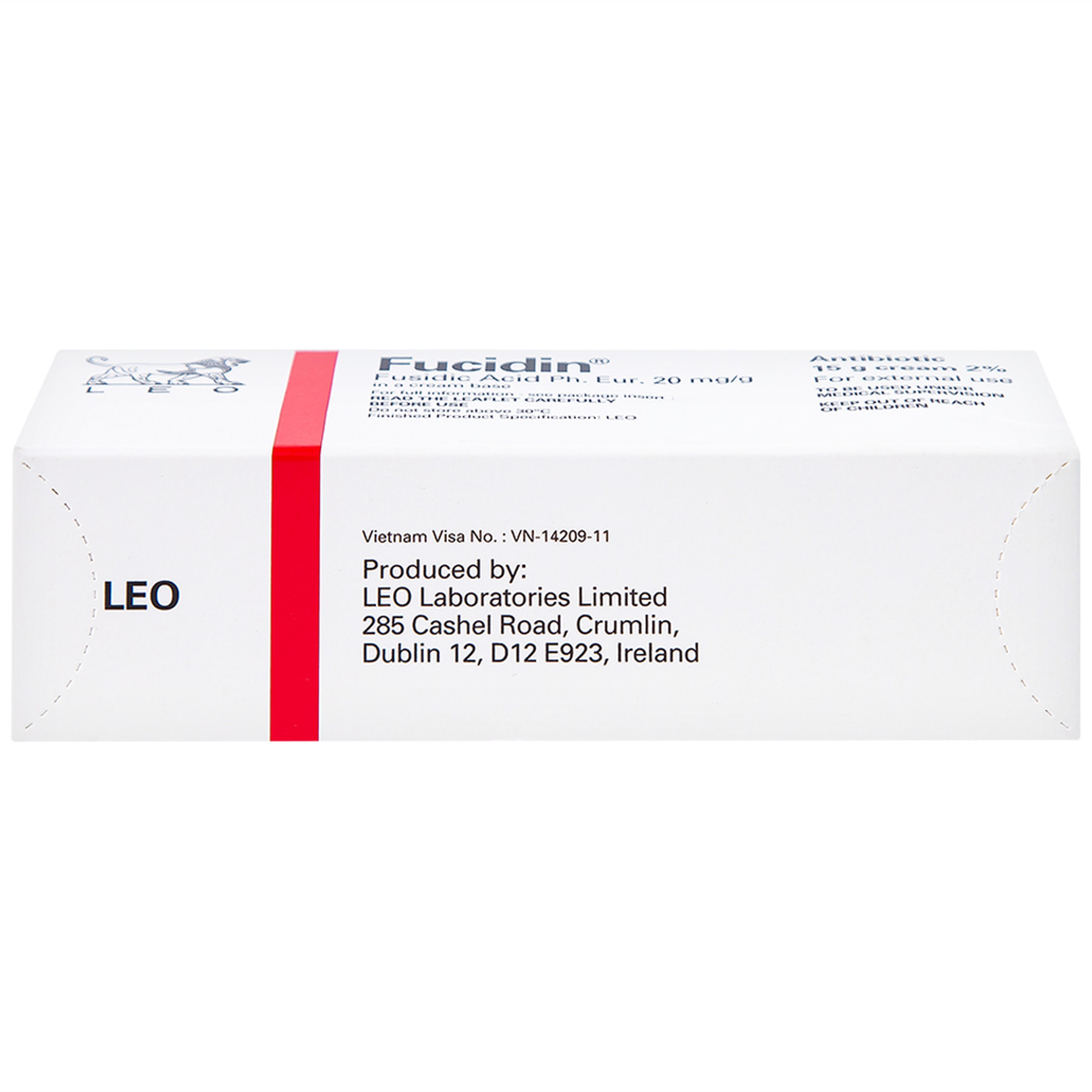 Kem Fucidin LEO điều trị nhiễm khuẩn (15g)